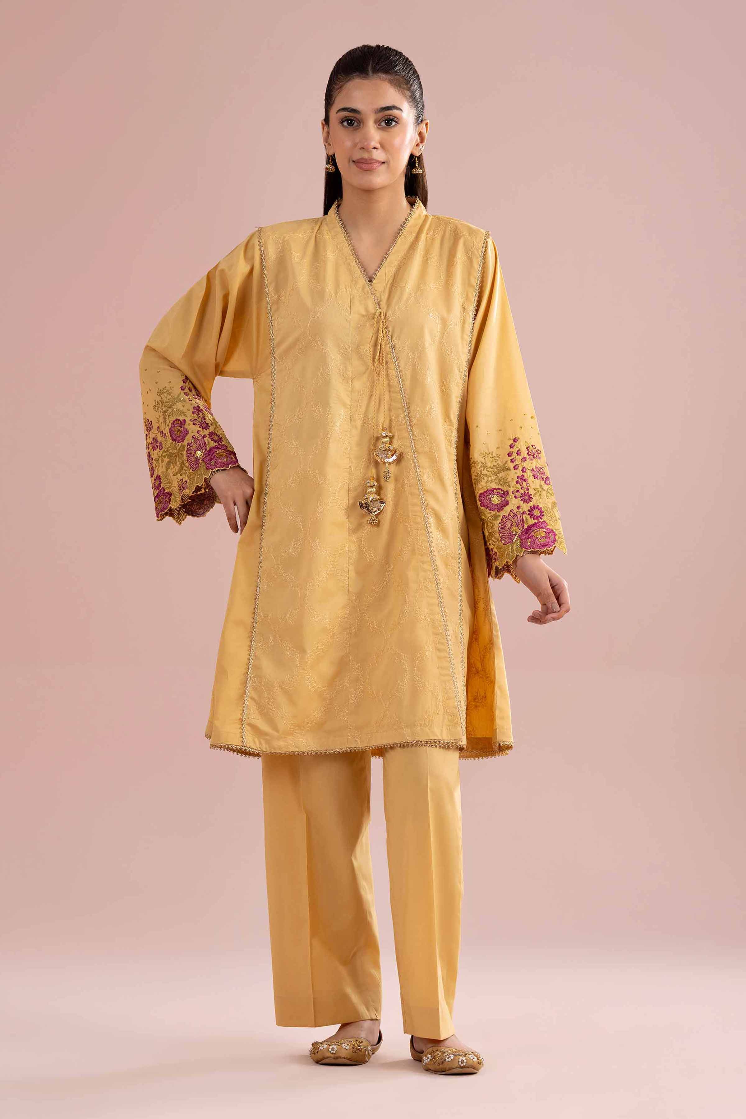 2 Piece - Embroidered Suit - PE26-241 for Women - Pret Collection | Nishat | Shop Online
