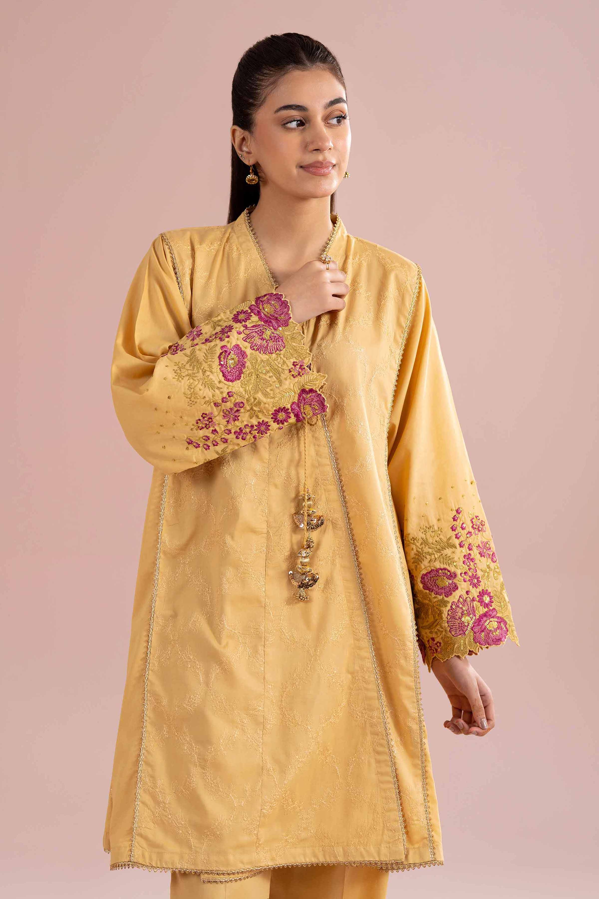 2 Piece - Embroidered Suit - PE26-241 for Women - Pret Collection | Nishat | Shop Online