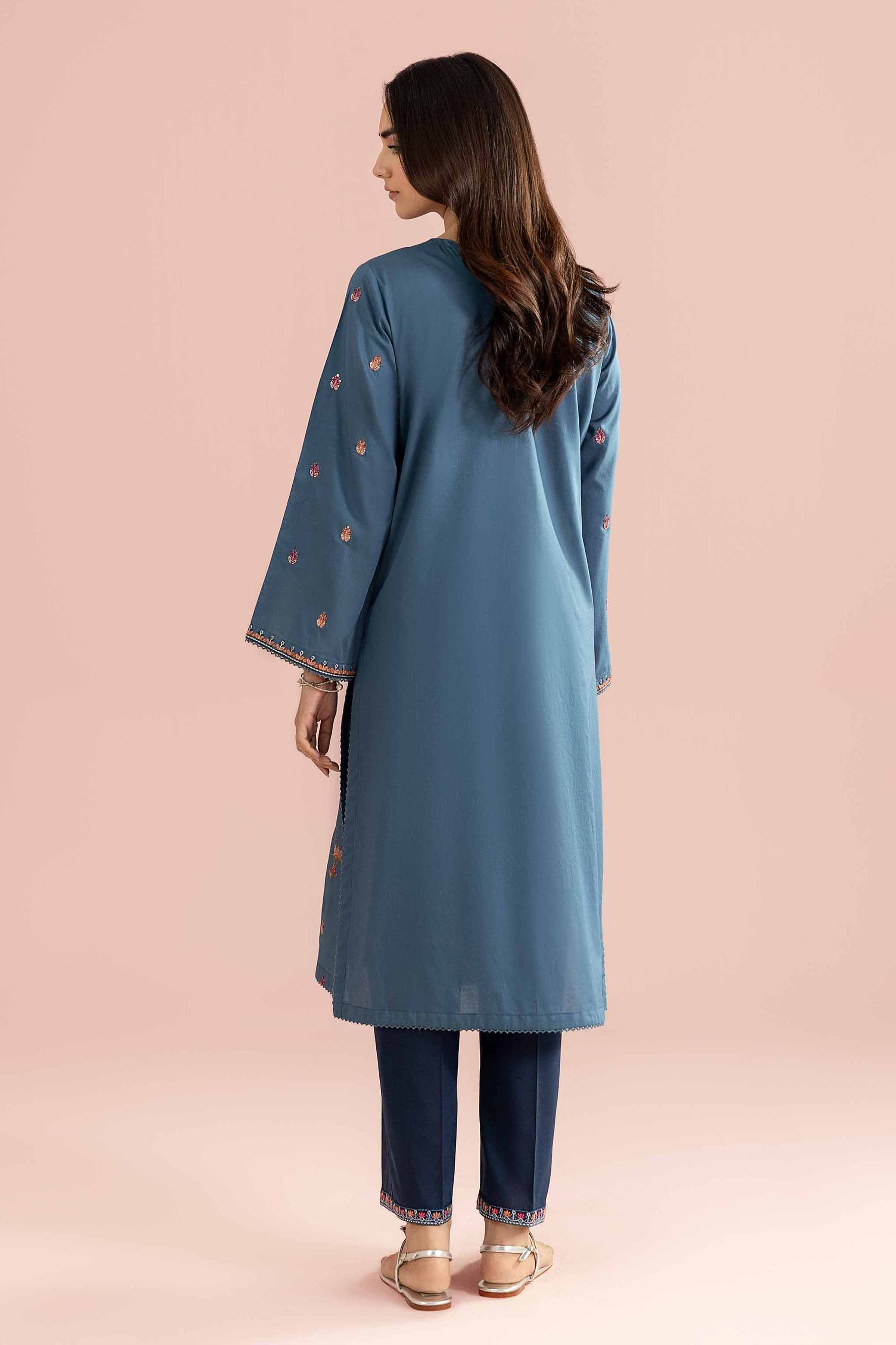 2 Piece - Embroidered Suit - PE26-244 for Women - Pret Collection | Nishat | Shop Online