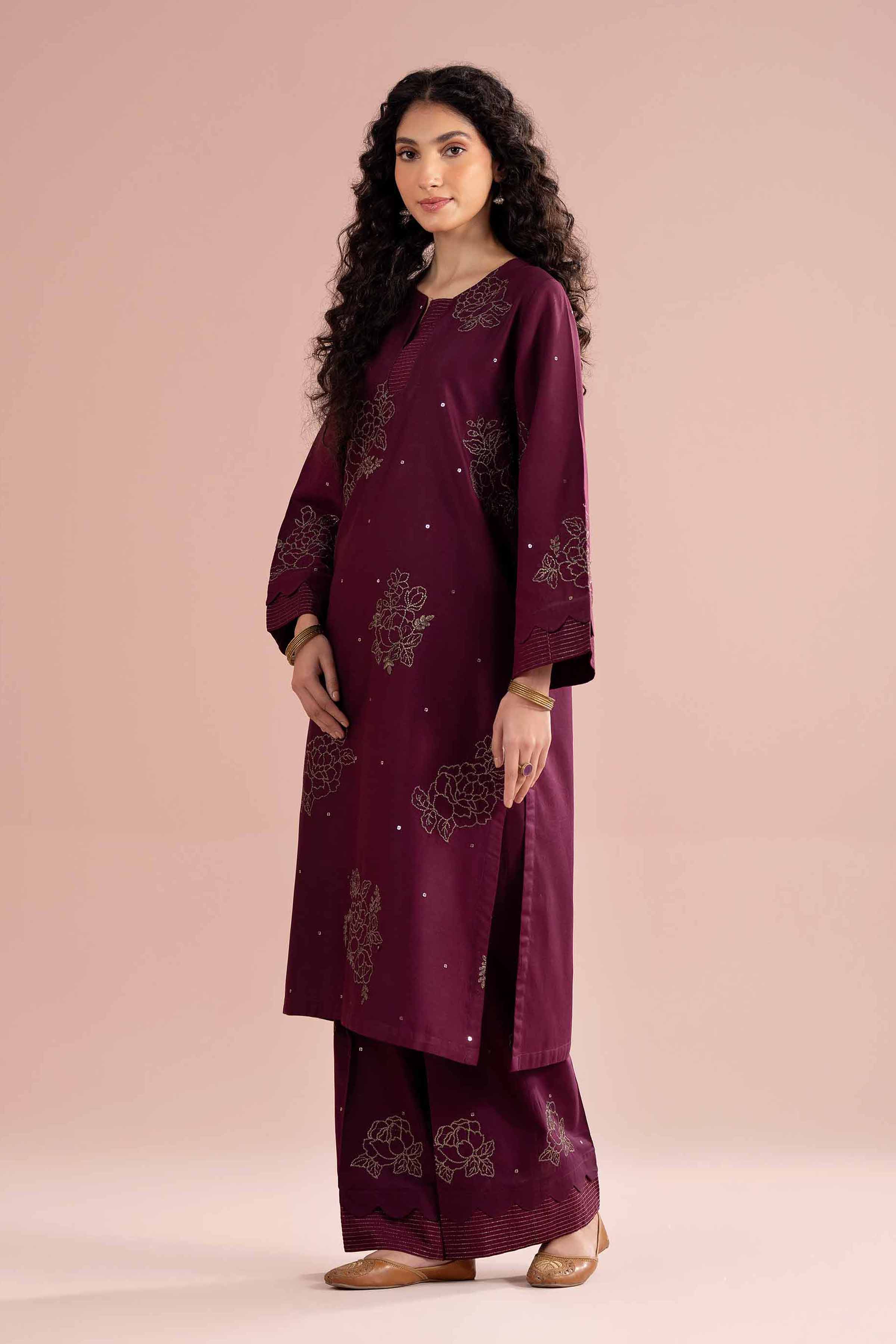2 Piece - Embroidered Suit - PE26-245 for Women - Pret Collection | Nishat | Shop Online