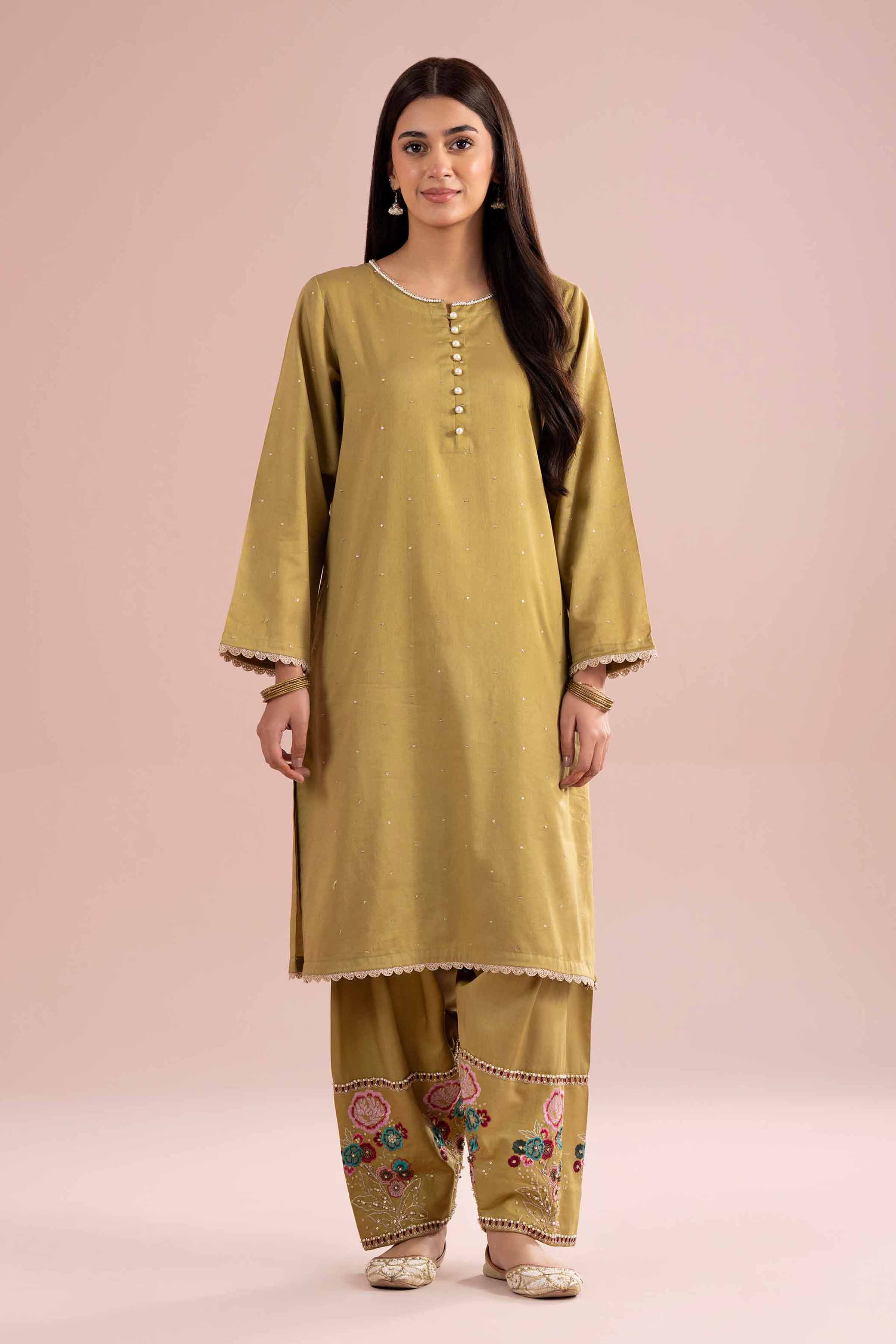 2 Piece - Embroidered Suit - PE26-247-1 for Women - Pret Collection | Nishat | Shop Online