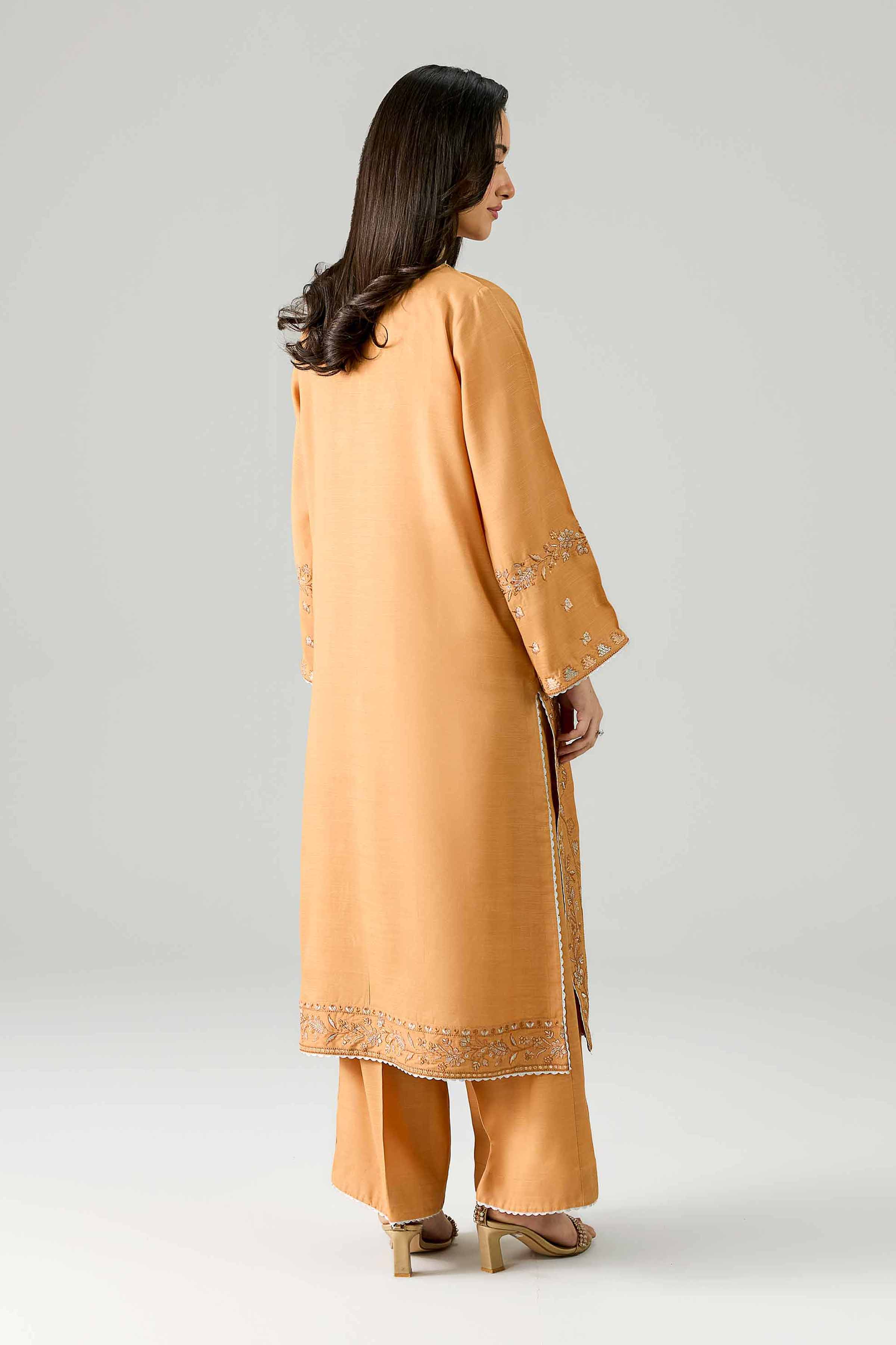 2 Piece - Embroidered Suit - PE26-257