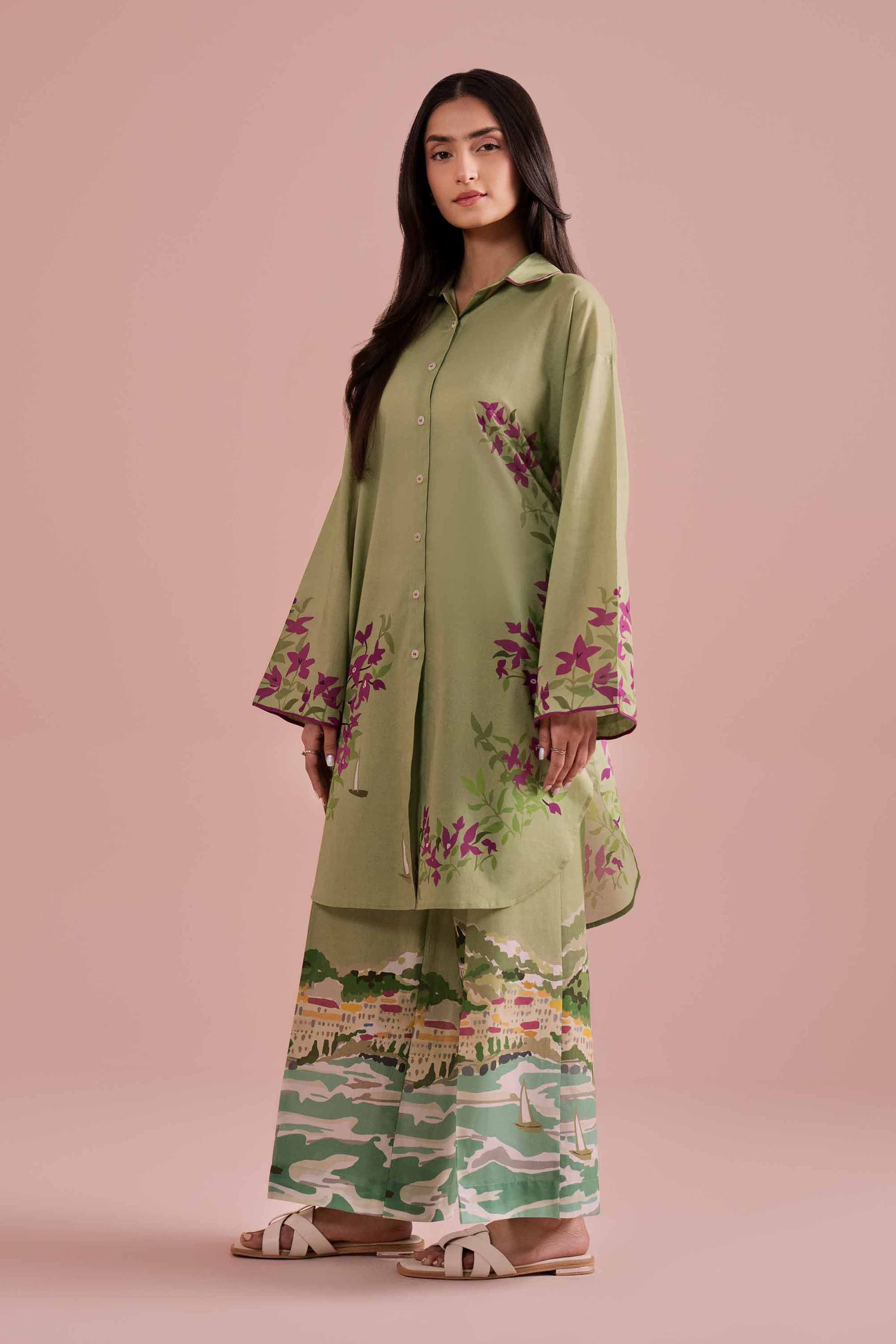 2 Piece - Printed Suit - PE26-265