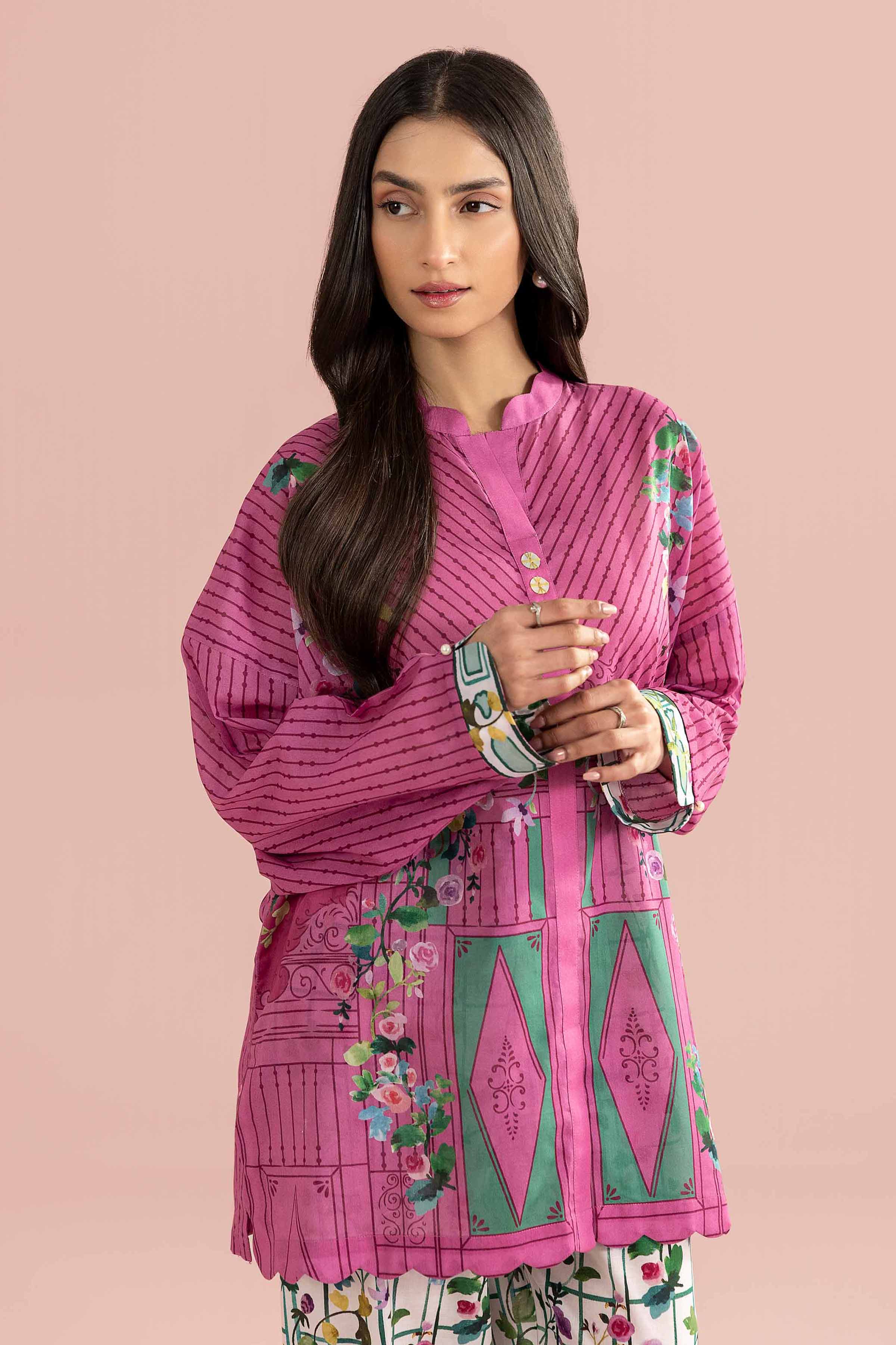 2 Piece - Printed Suit - PE26-266 for Women - Pret Collection | Nishat | Shop Online