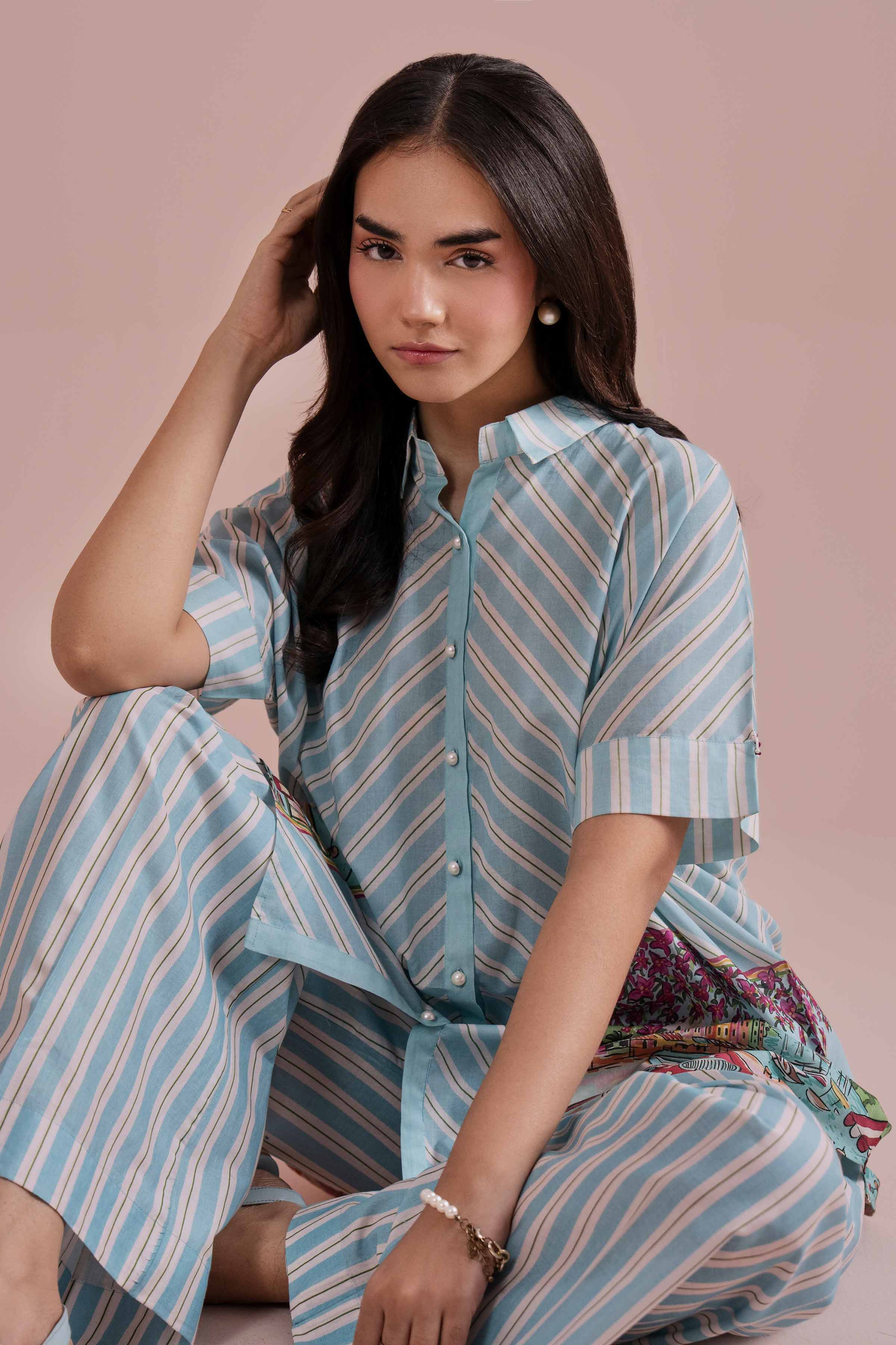 2 Piece - Printed Suit - PE26-267