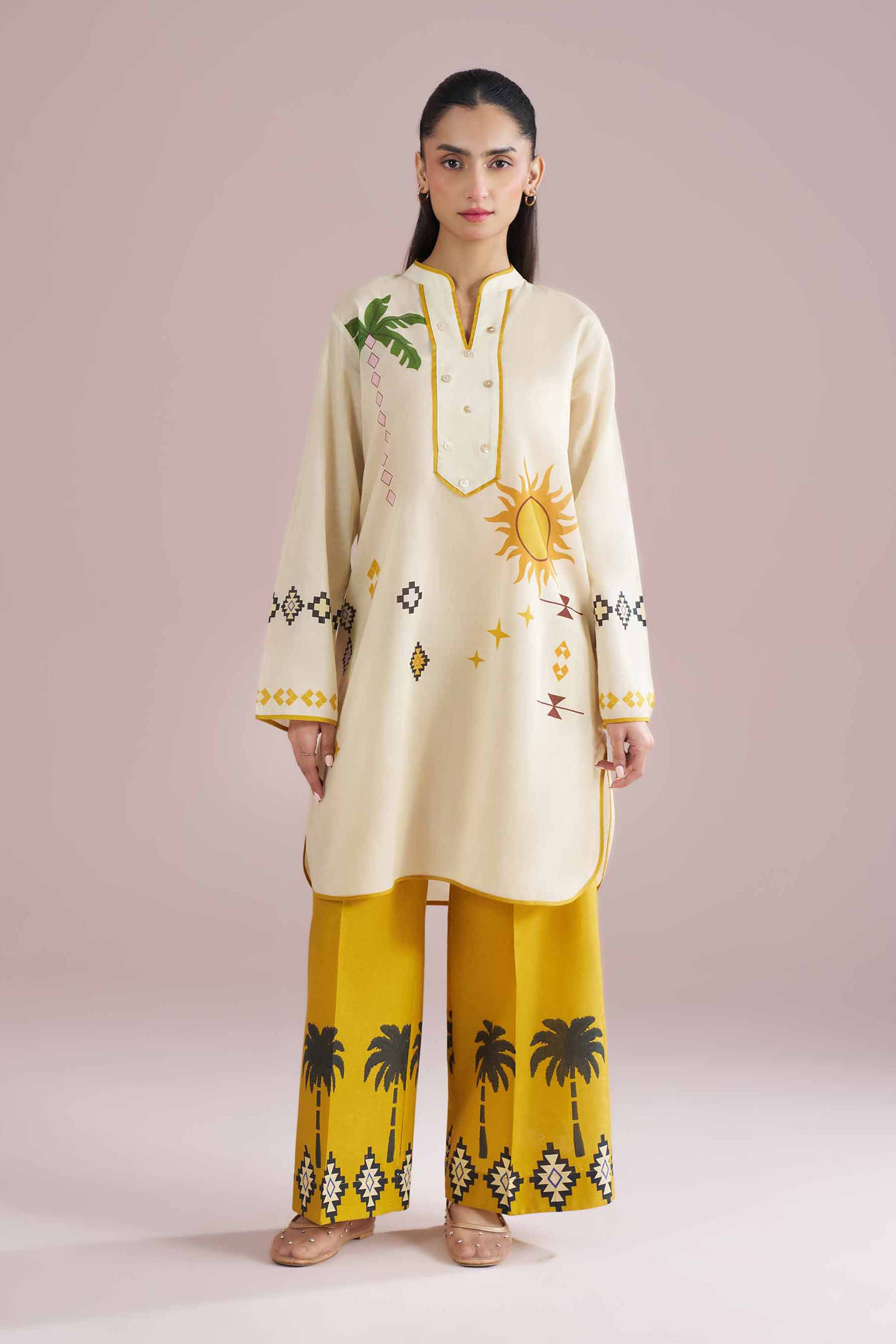 2 Piece - Printed Suit - PE26-269 for Women - Pret Collection | Nishat | Shop Online