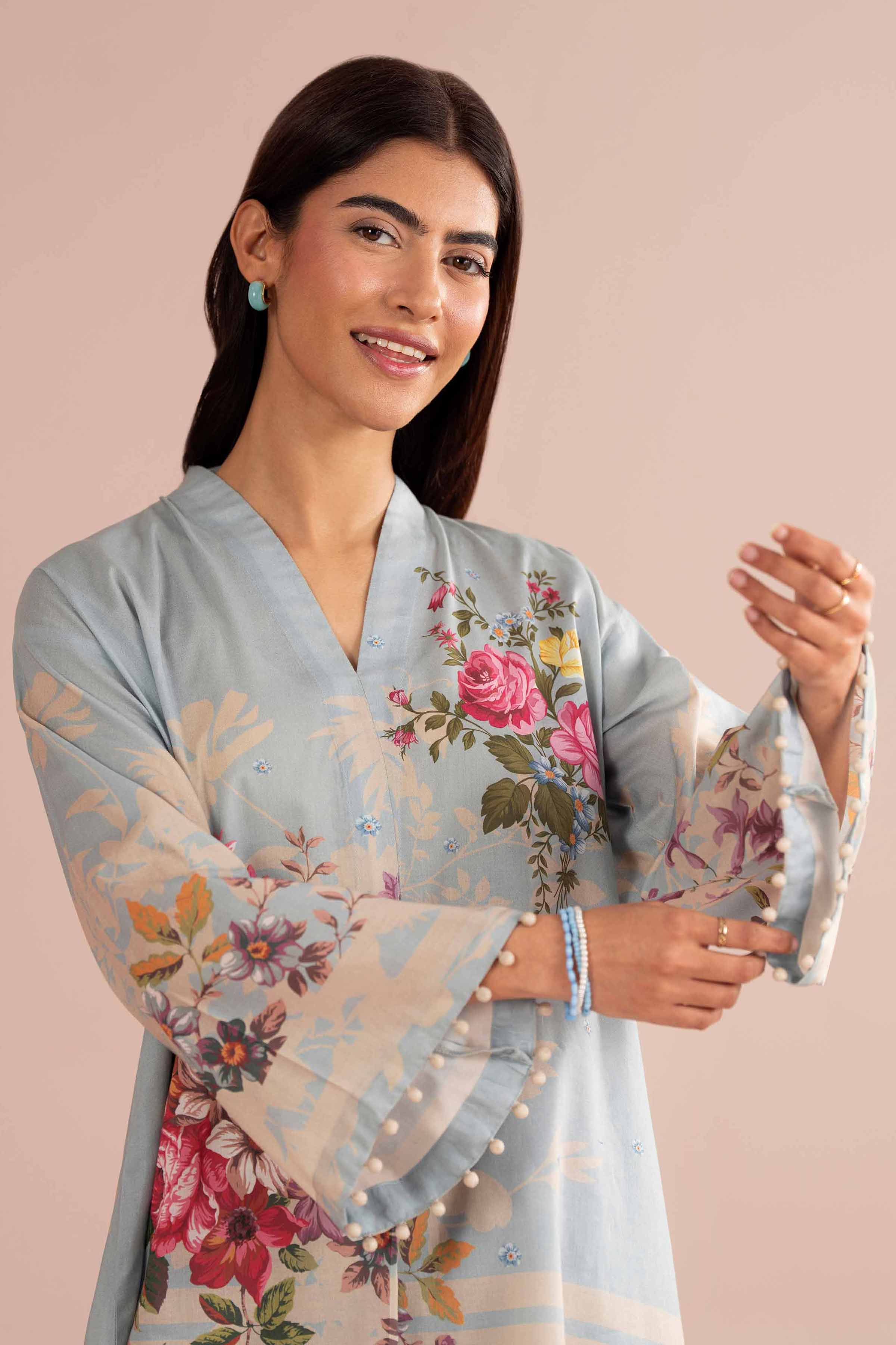 2 Piece - Printed Suit - PE26-270 for Women - Pret Collection | Nishat | Shop Online