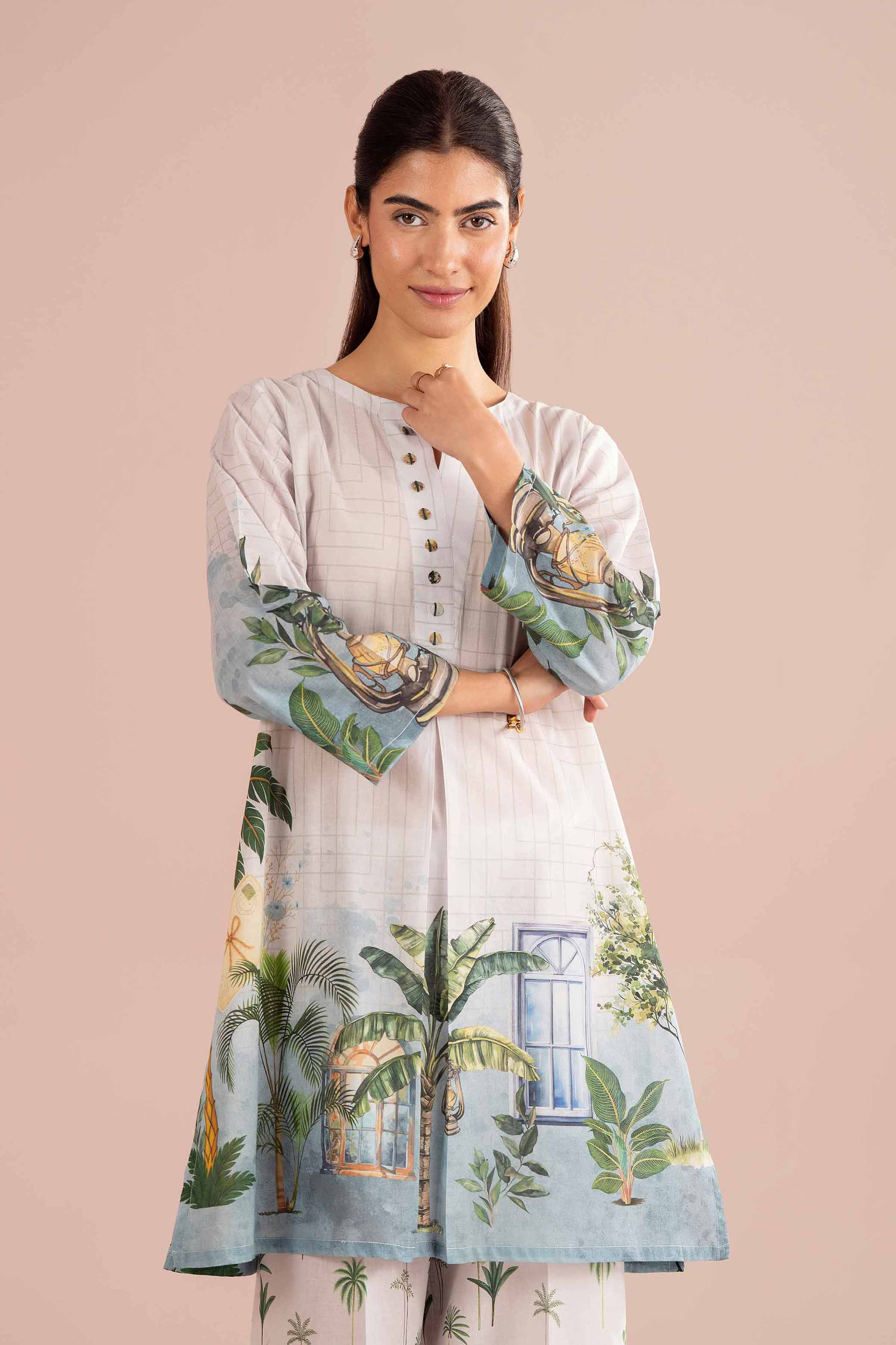 2 Piece - Printed Suit - PE26-272