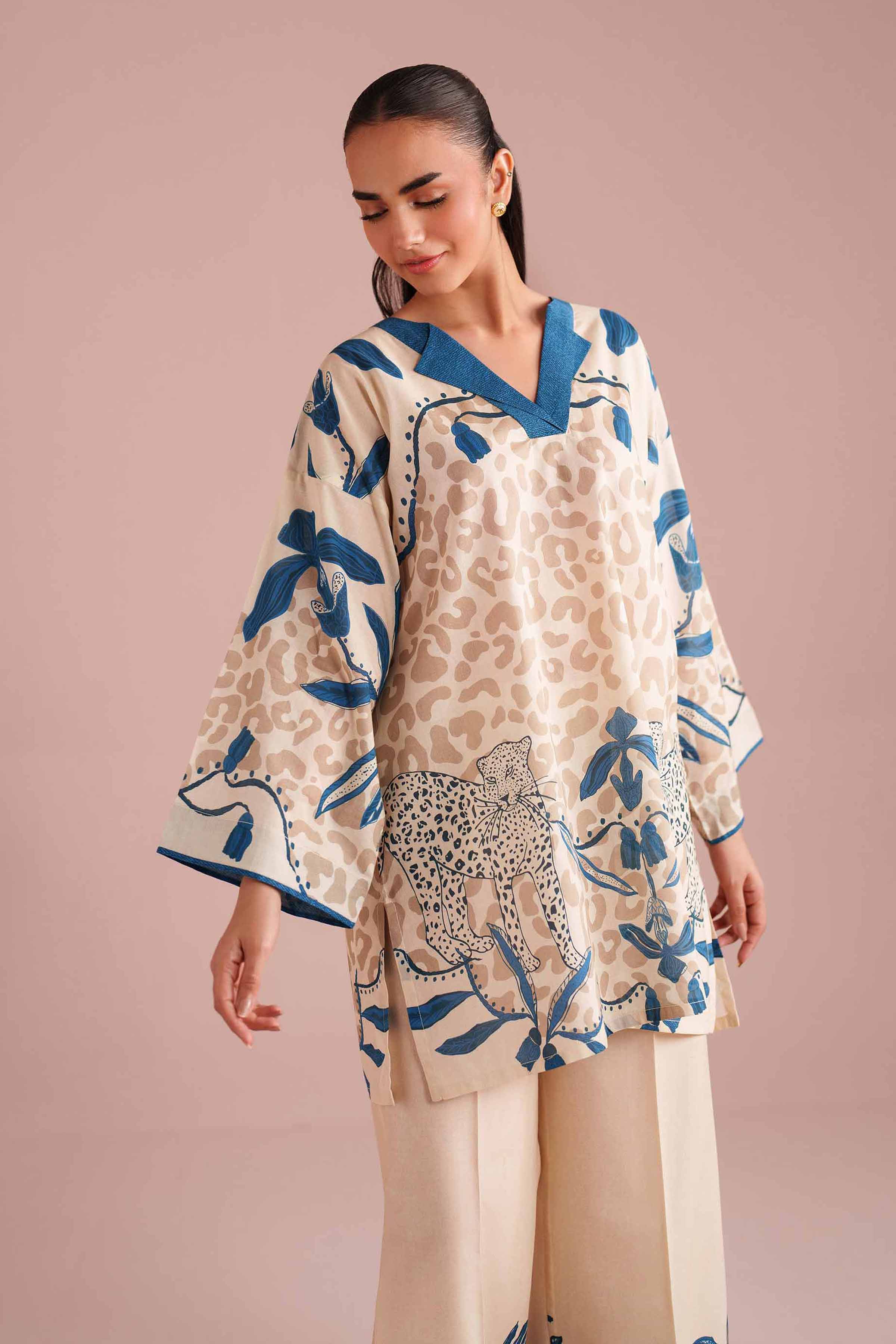 2 Piece - Printed Suit - PE26-274