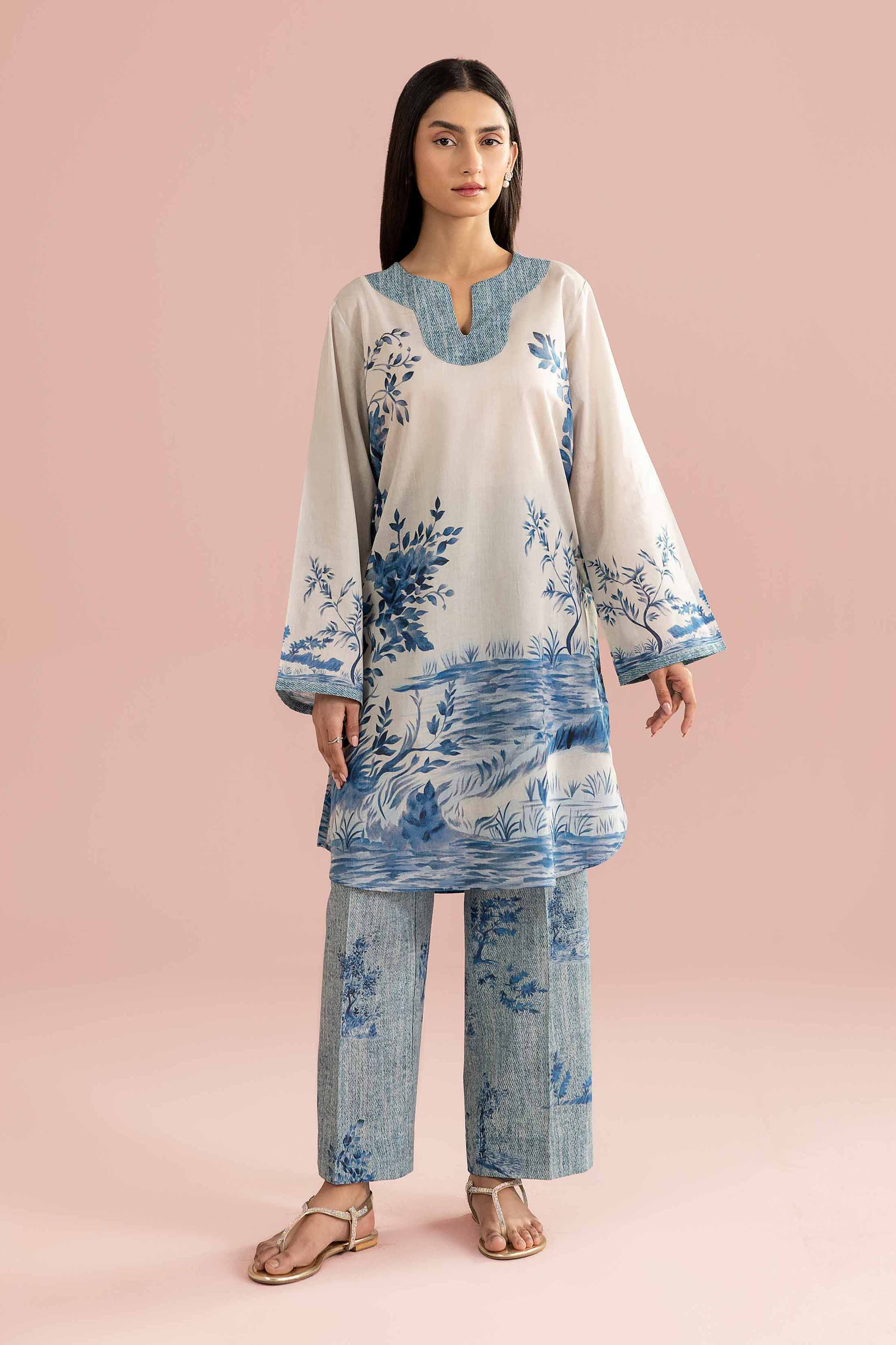 2 Piece - Printed Suit - PE26-276 for Women - Pret Collection | Nishat | Shop Online