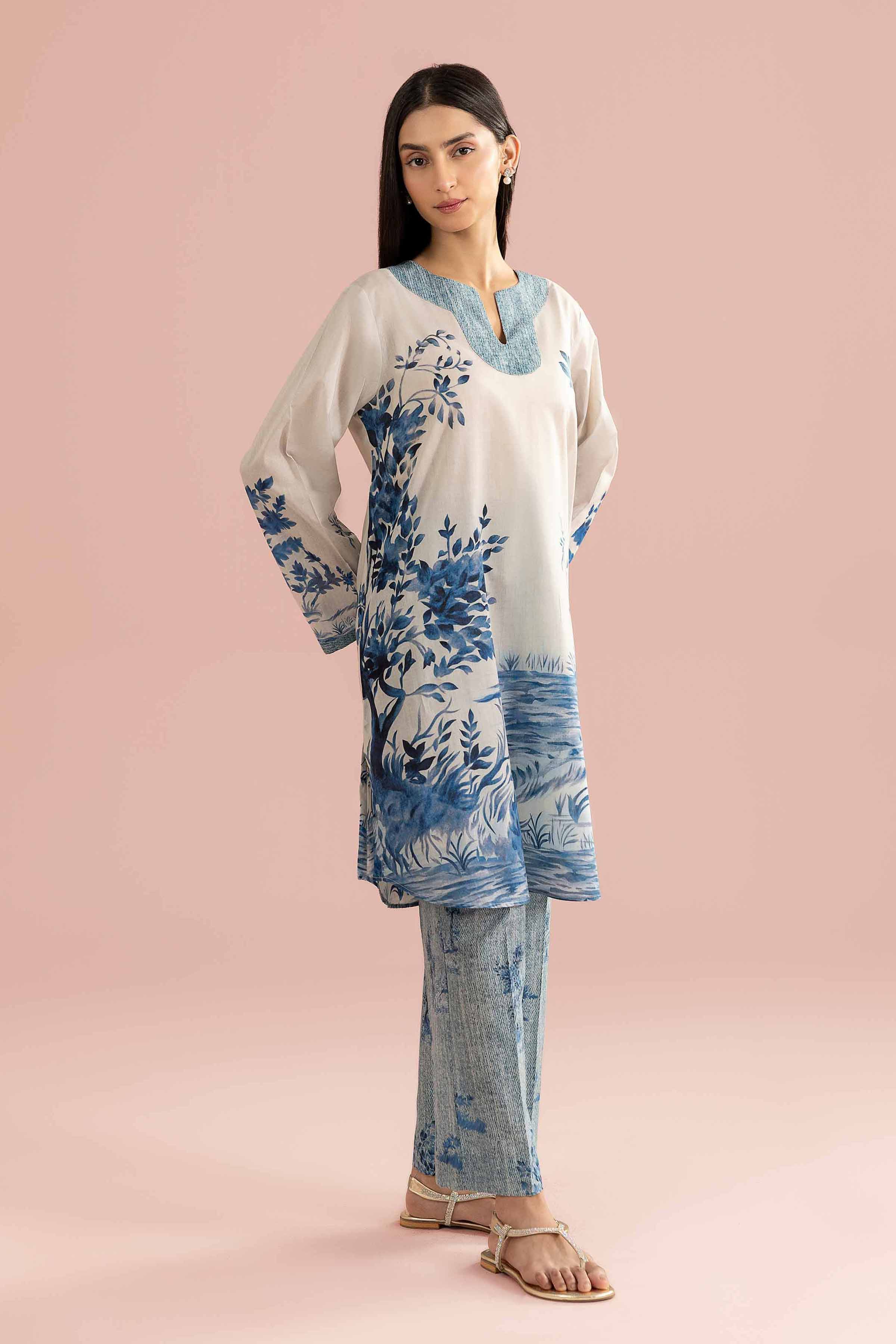 2 Piece - Printed Suit - PE26-276 for Women - Pret Collection | Nishat | Shop Online