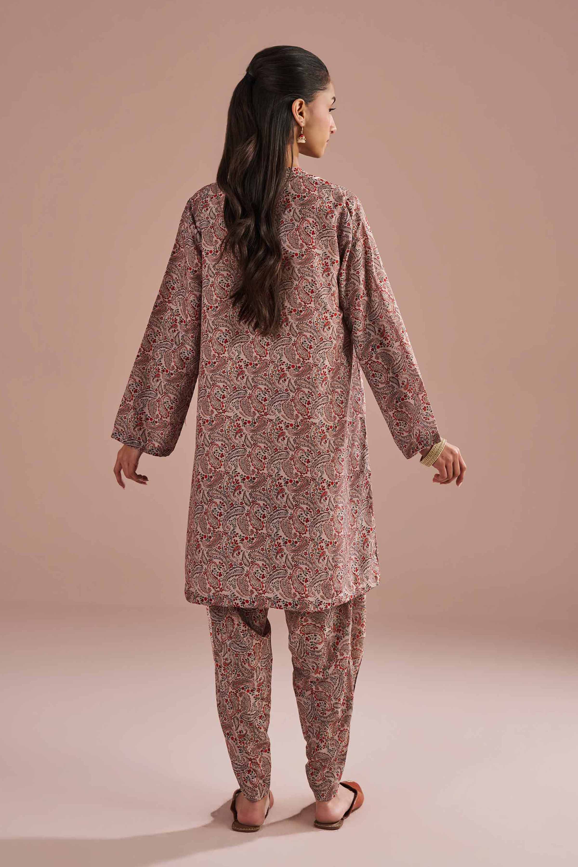 2 Piece - Printed Embroidered Suit - PE26-28 for Women - Pret Collection | Nishat | Shop Online