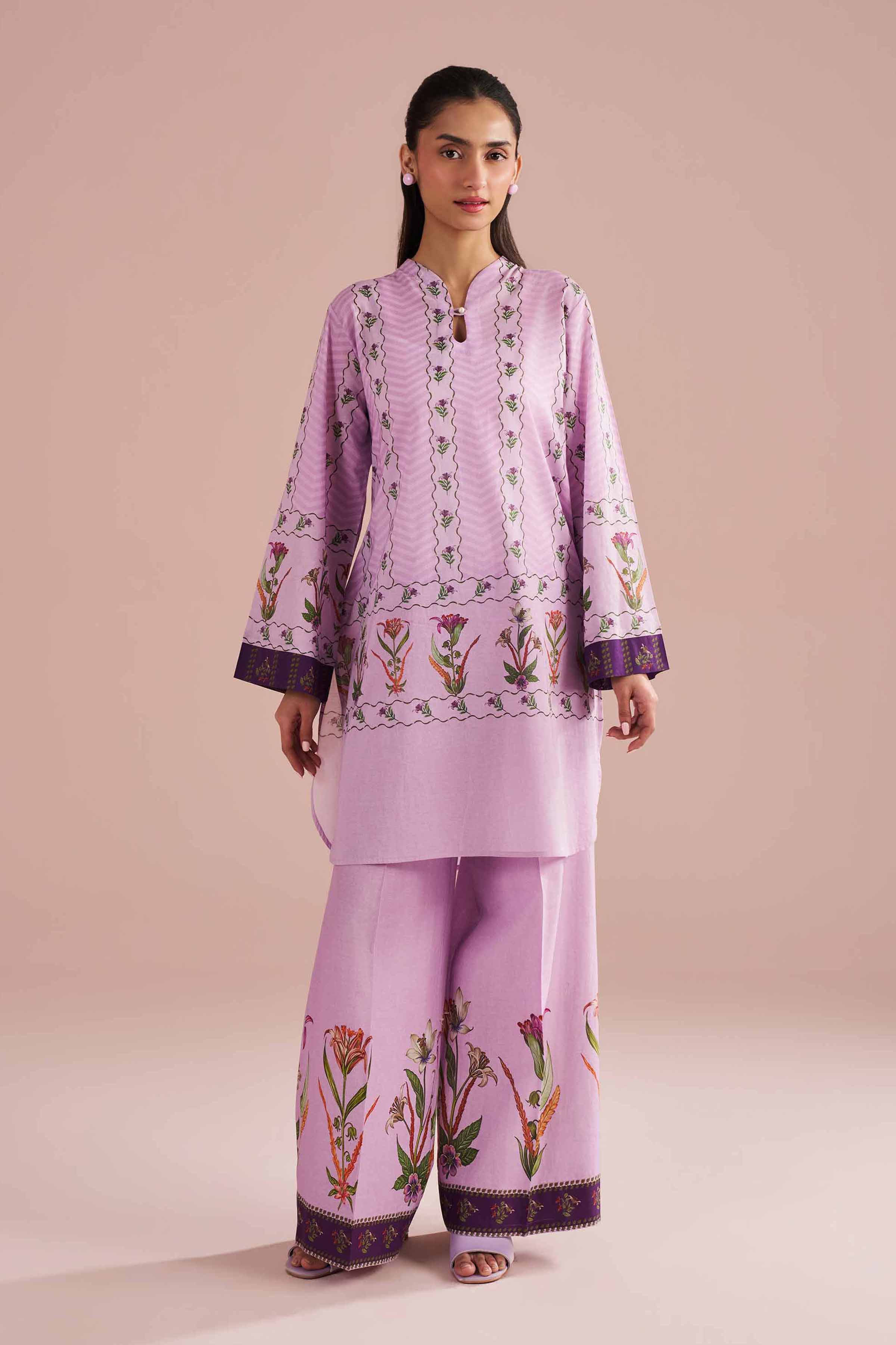2 Piece - Printed Suit - PE26-280 for Women - Pret Collection | Nishat | Shop Online
