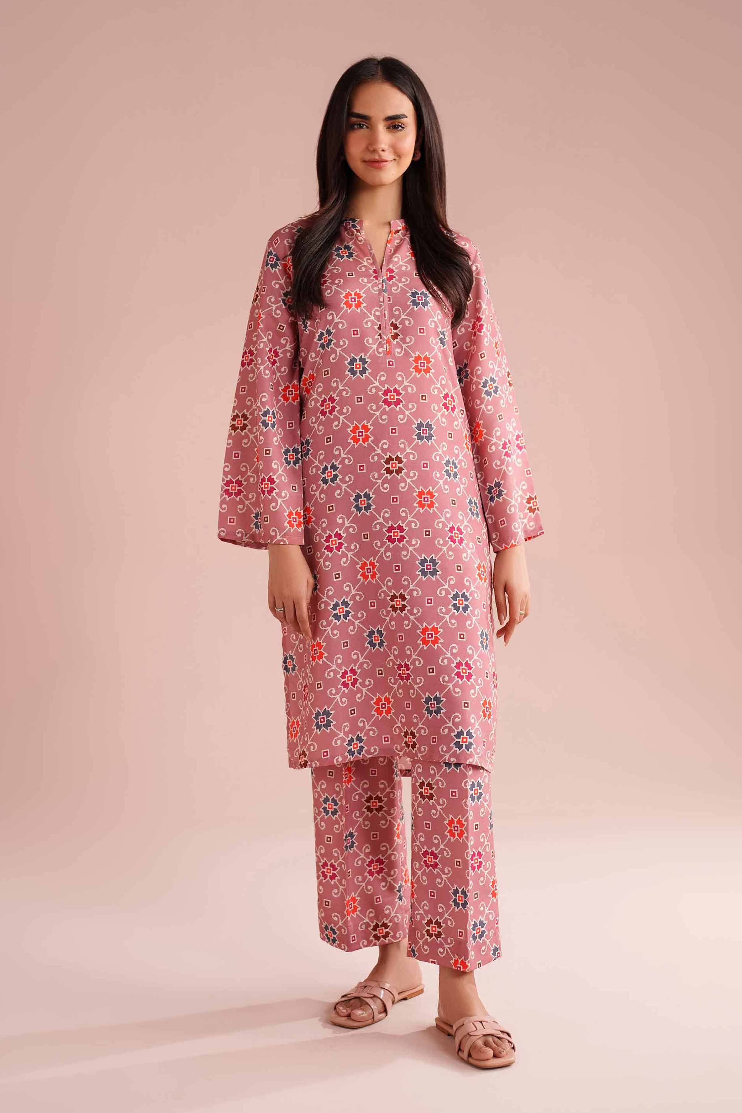2 Piece - Printed Suit - PE26-31 for Women - Pret Collection | Nishat | Shop Online
