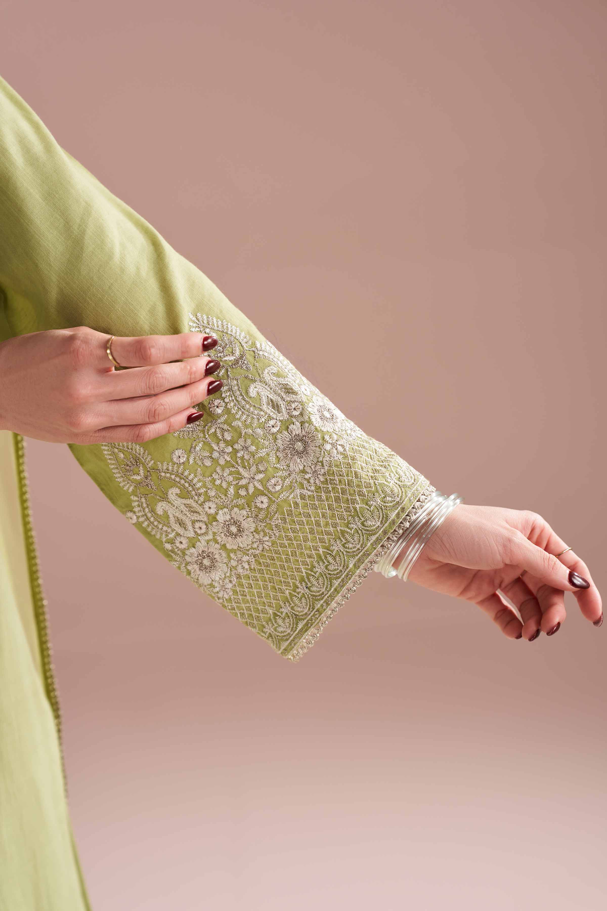 3 Piece - Embroidered Suit - PE26-323 for Women - Pret Collection | Nishat | Shop Online