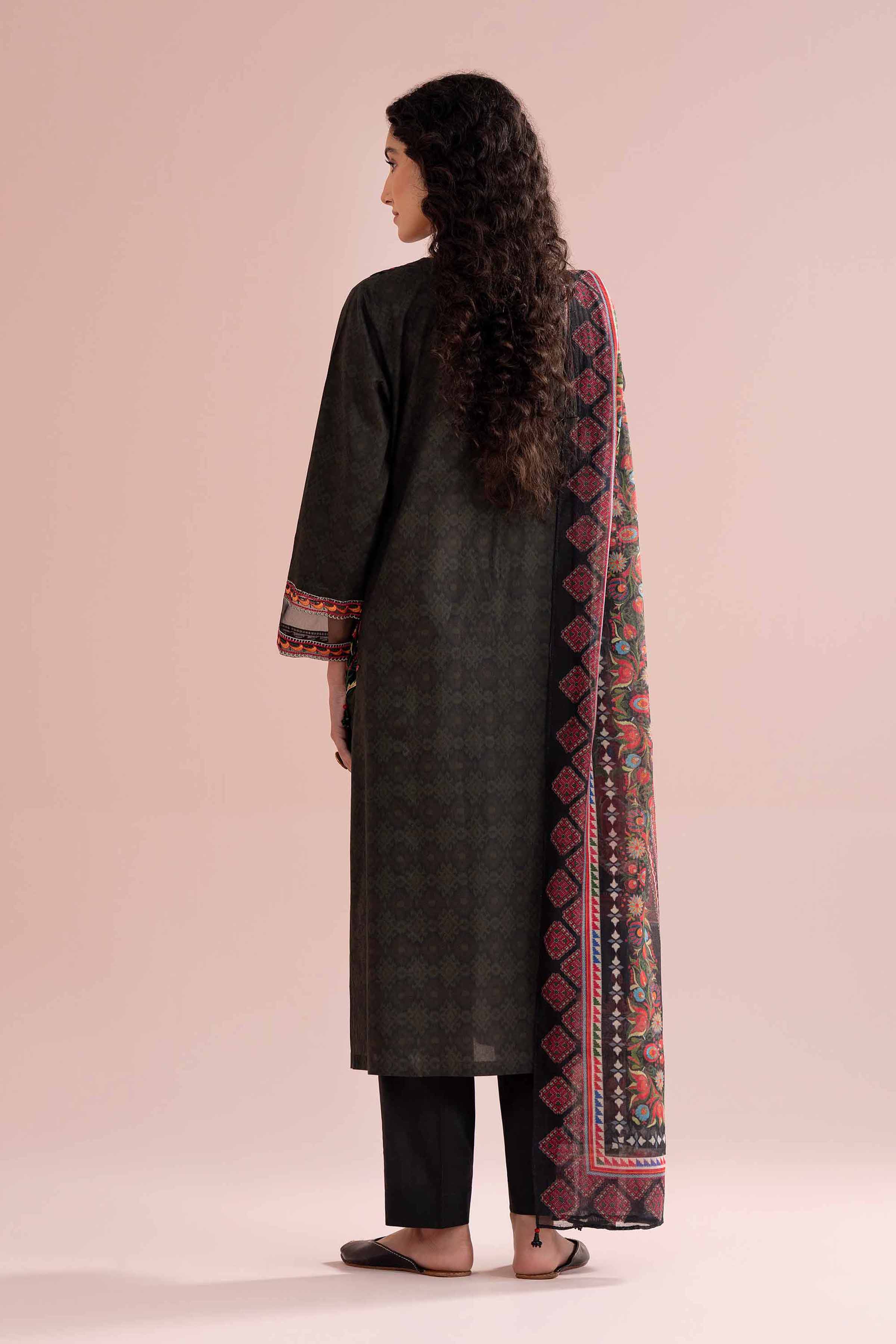 3 Piece - Embroidered Suit - PE26-329 for Women - Pret Collection | Nishat | Shop Online