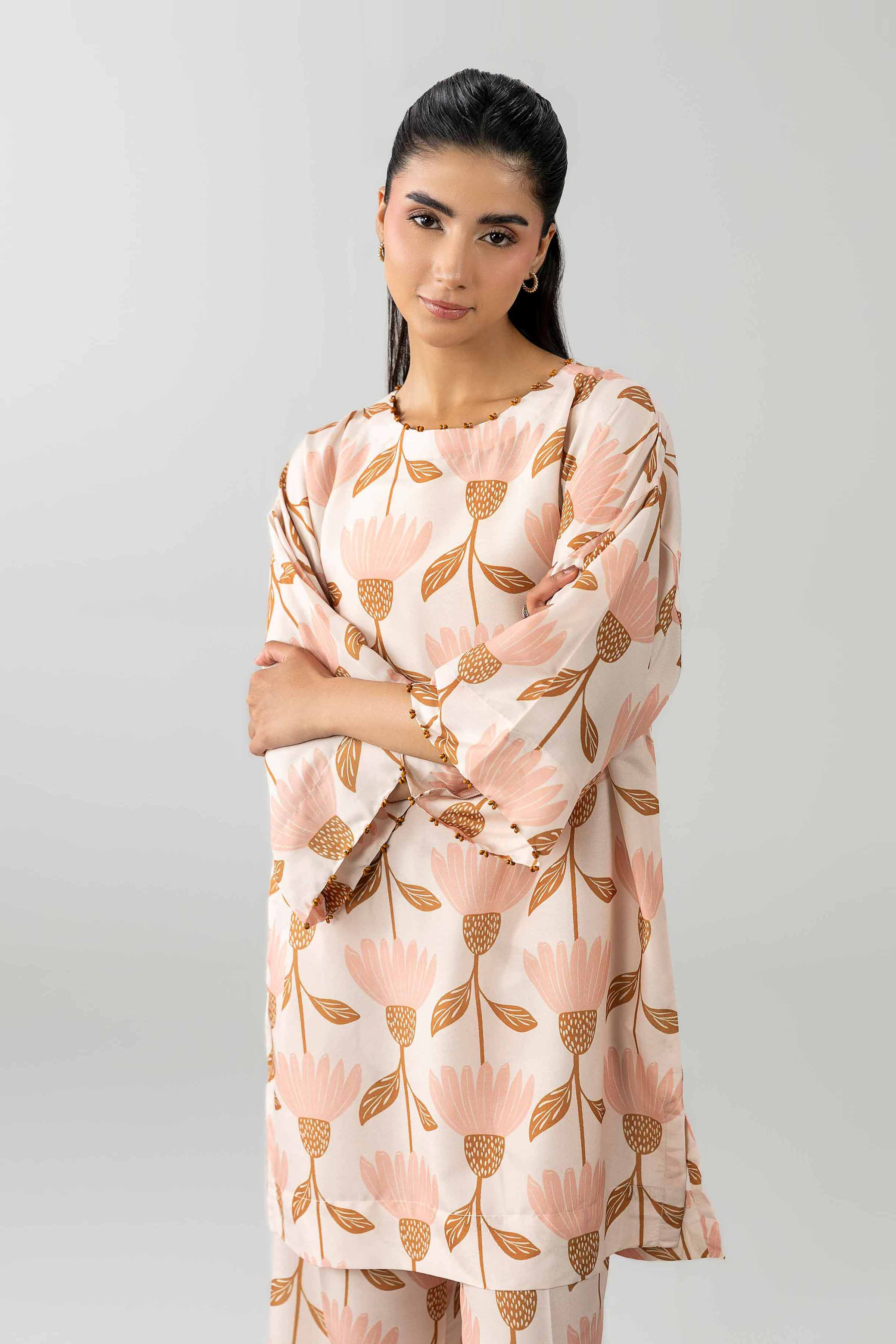 2 Piece - Printed Suit - PE26-356