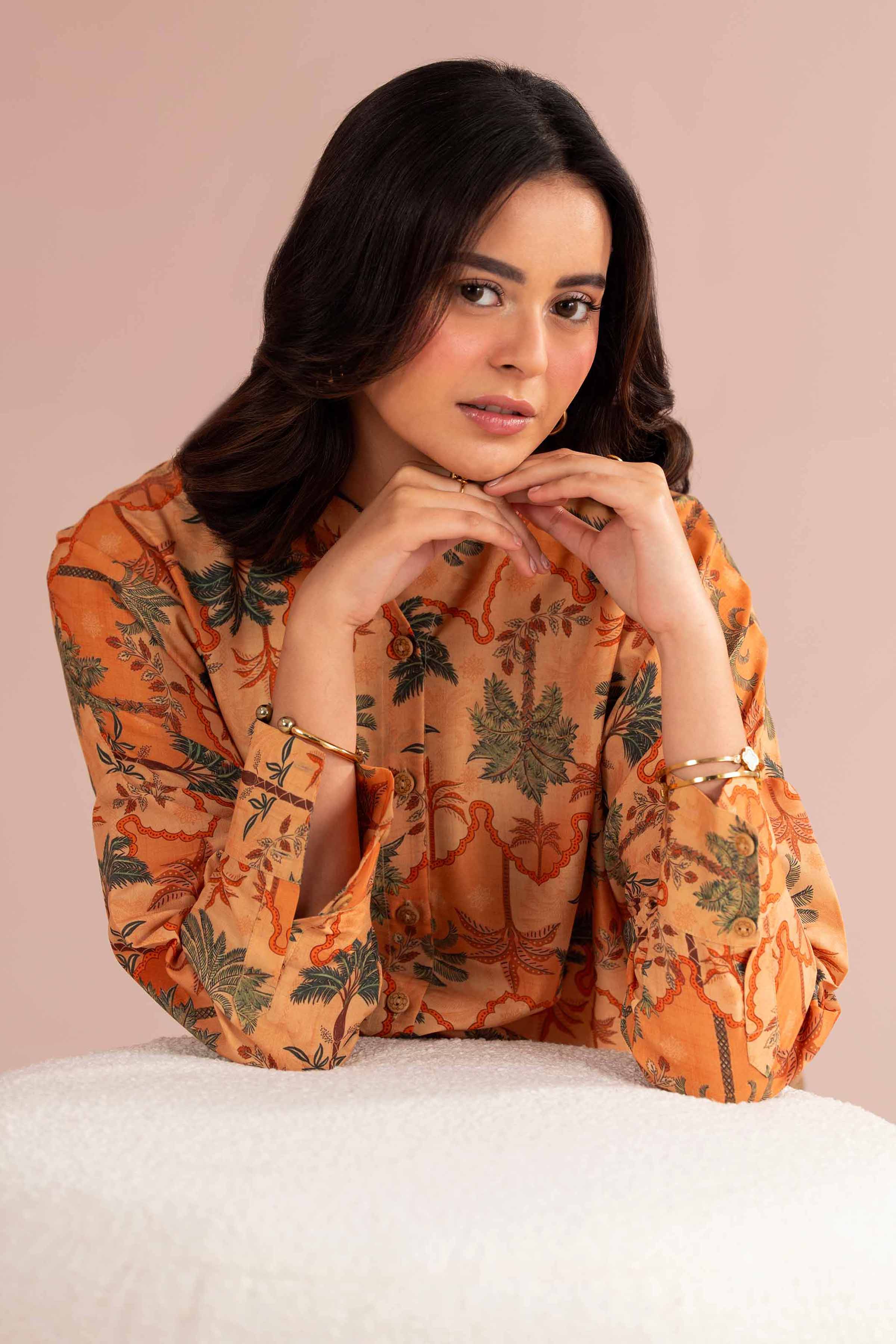 2 Piece - Printed Suit - PE26-358 for Women - Pret Collection | Nishat | Shop Online