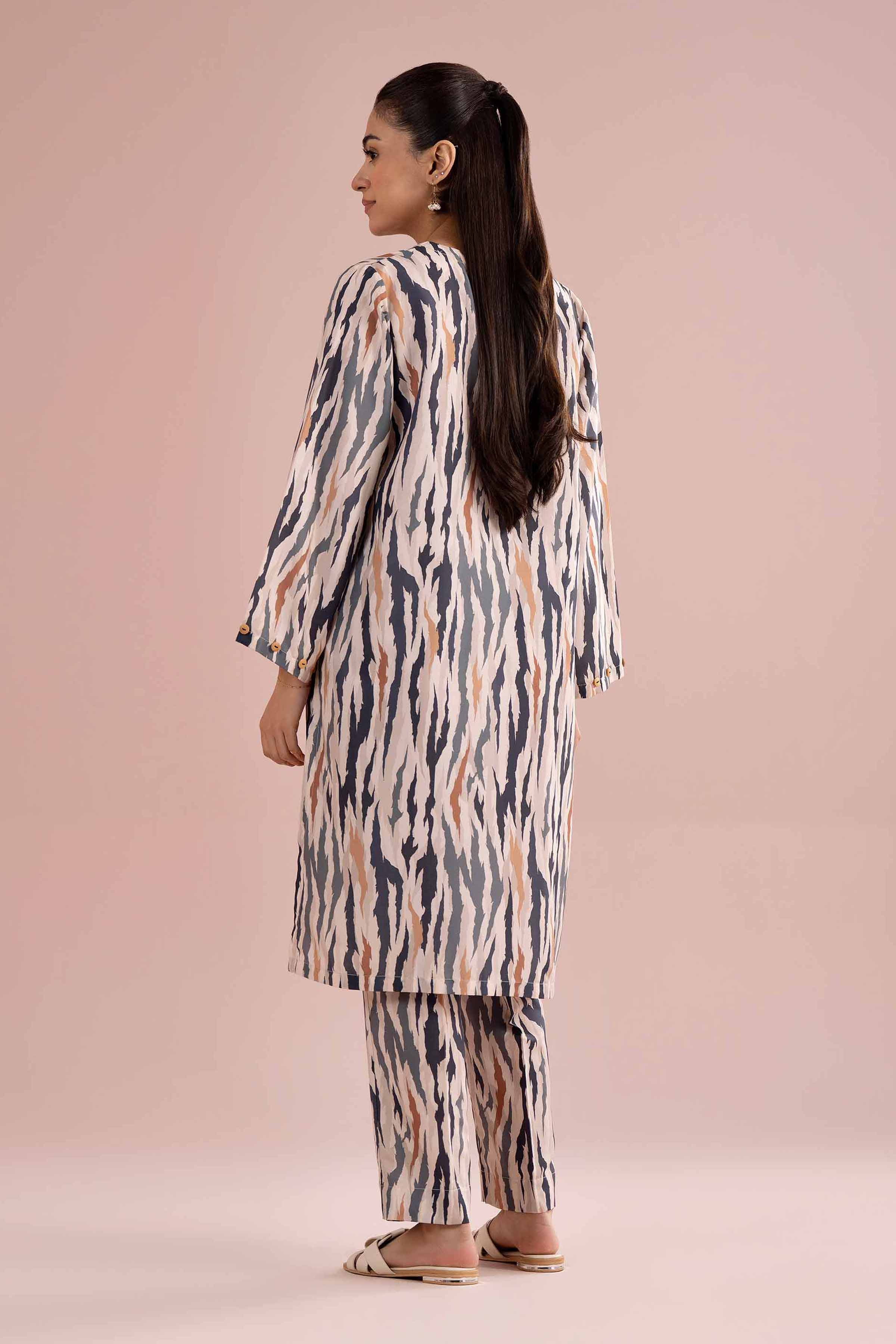 2 Piece - Printed Suit - PE26-365 for Women - Pret Collection | Nishat | Shop Online