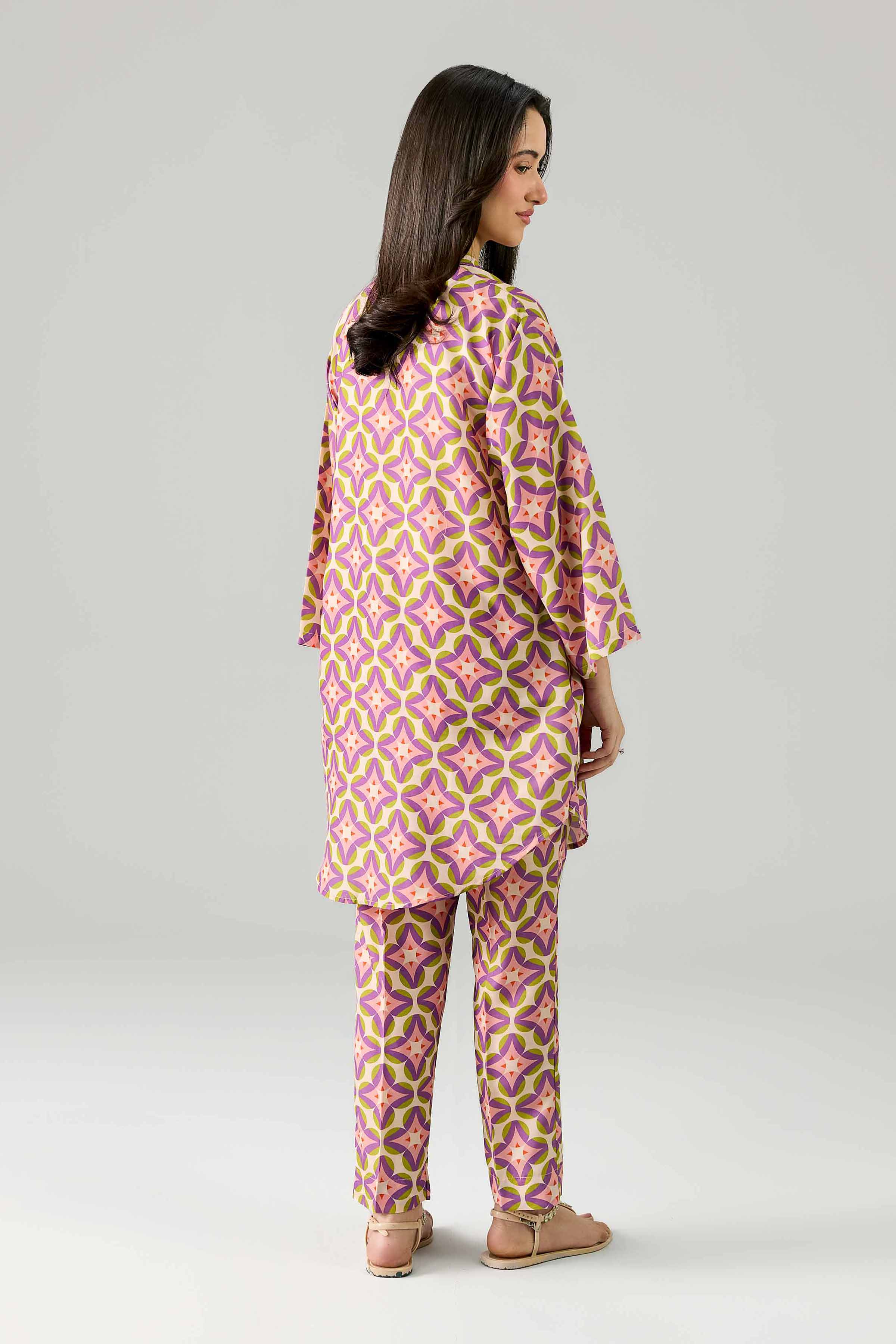 2 Piece - Printed Suit - PE26-366