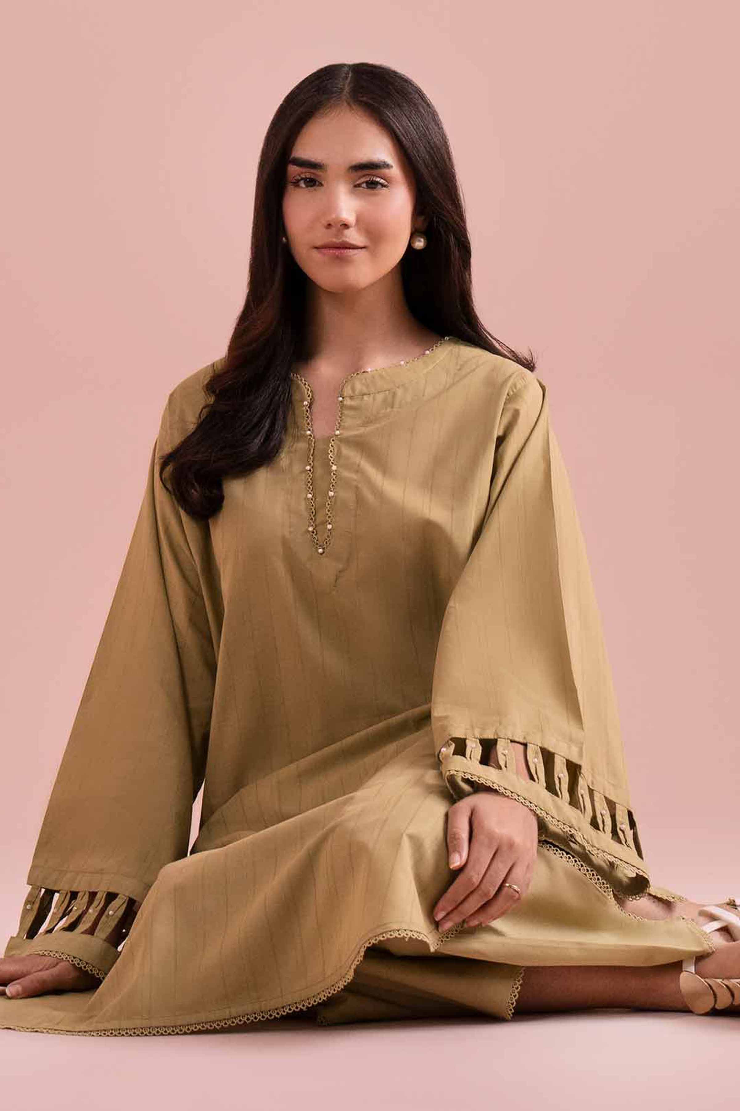 2 Piece - Basic Suit - PE26-37 for Women - Pret Collection | Nishat | Shop Online
