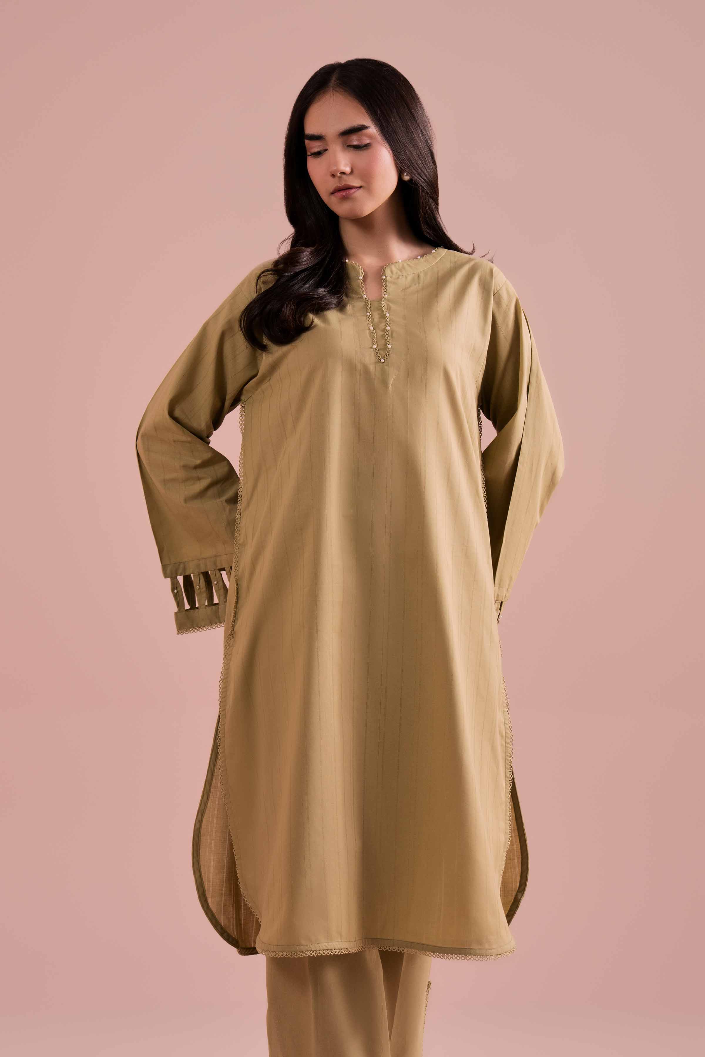 2 Piece - Basic Suit - PE26-37 for Women - Pret Collection | Nishat | Shop Online