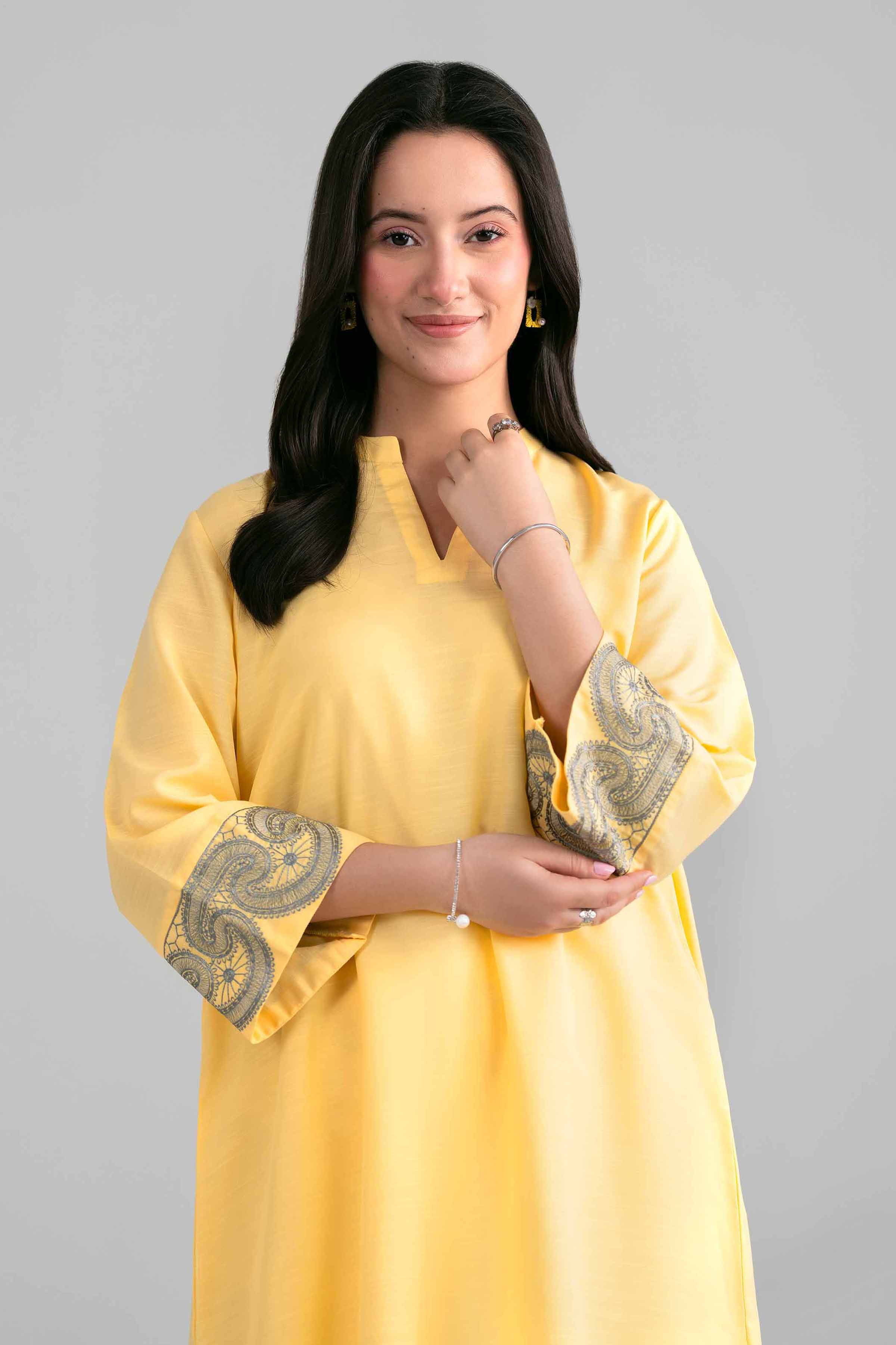 2 Piece - Embroidered Suit - PE26-396