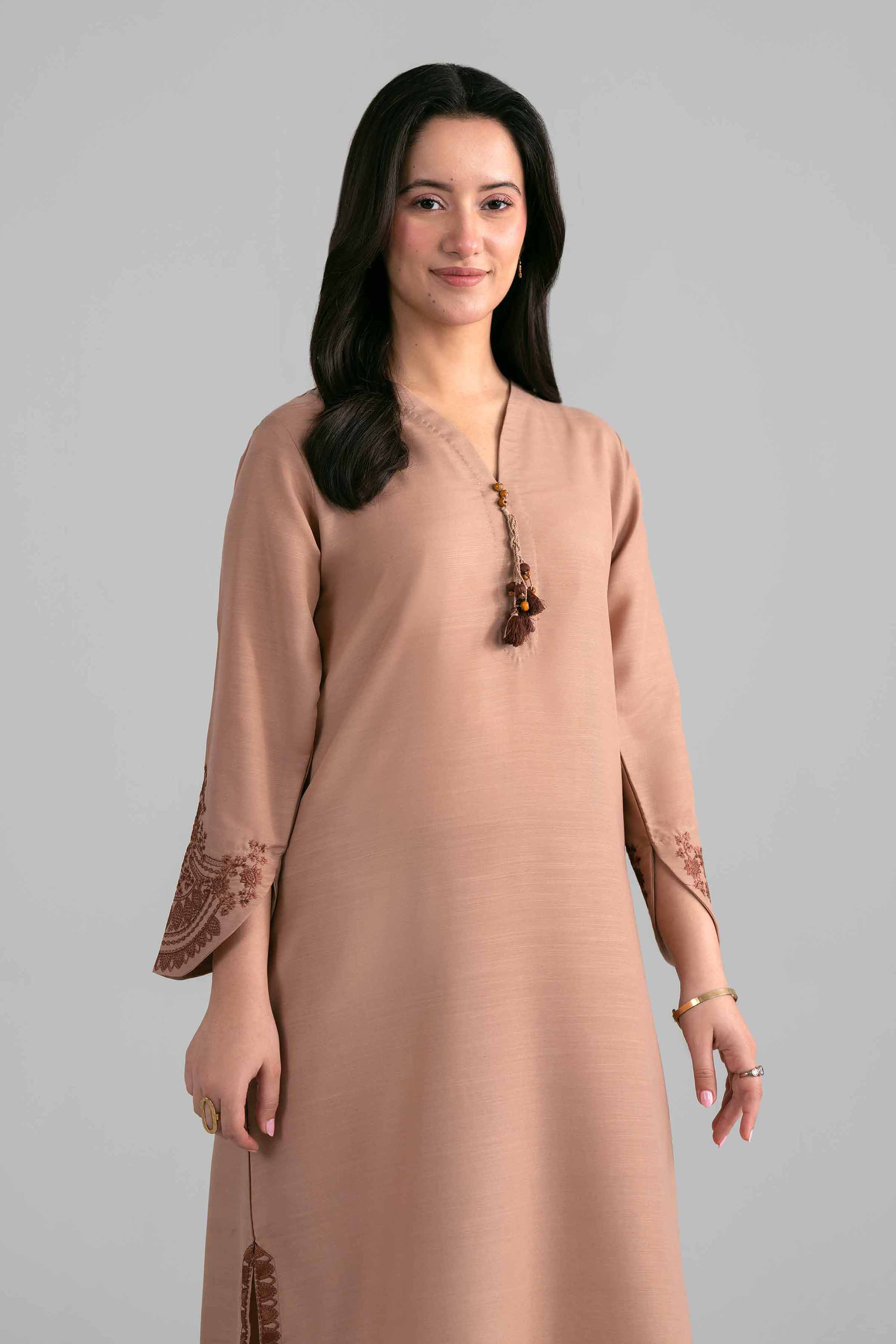 2 Piece - Embroidered Suit - PE26-399