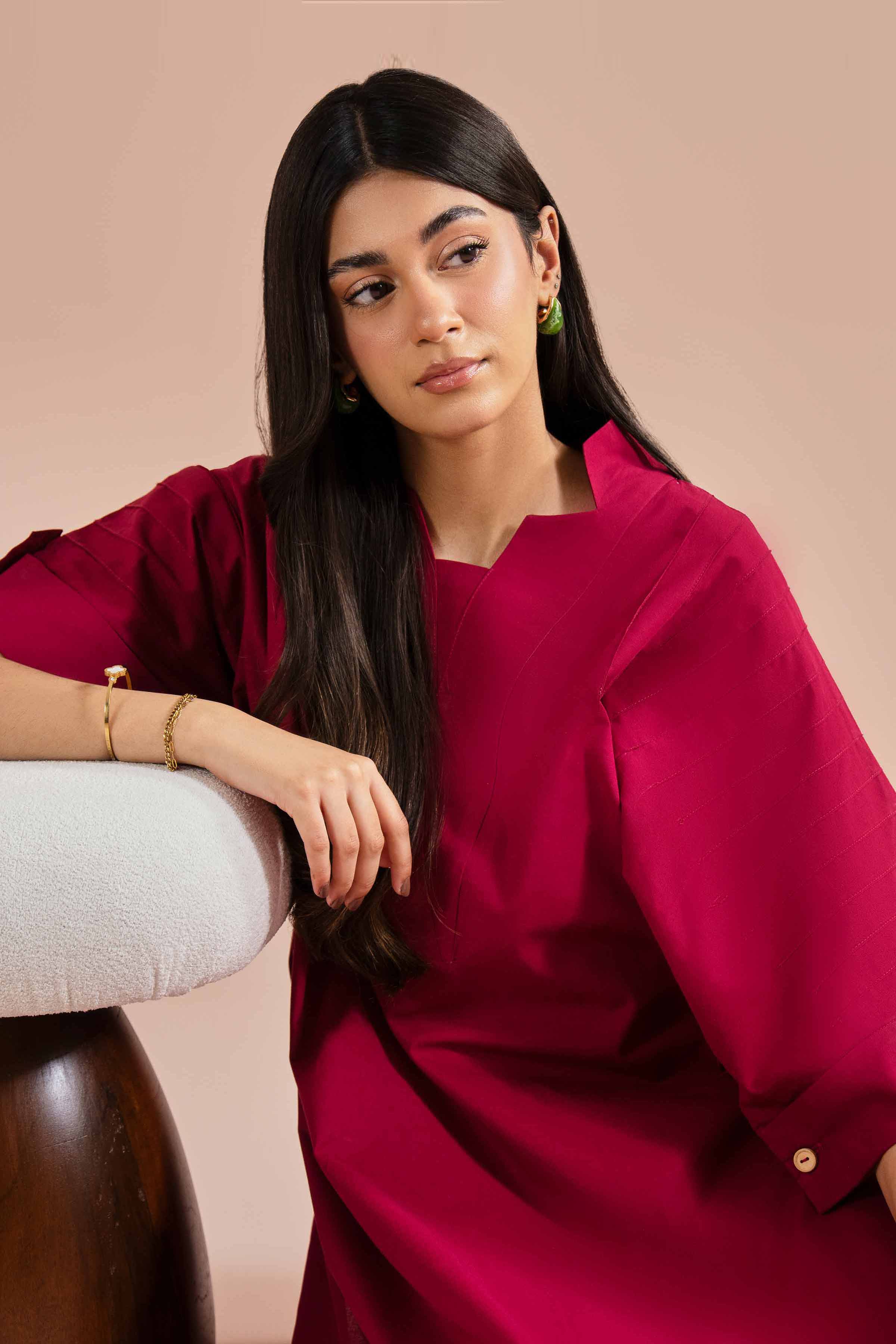 2 Piece - Basic Suit - PE26-42 for Women - Pret Collection | Nishat | Shop Online