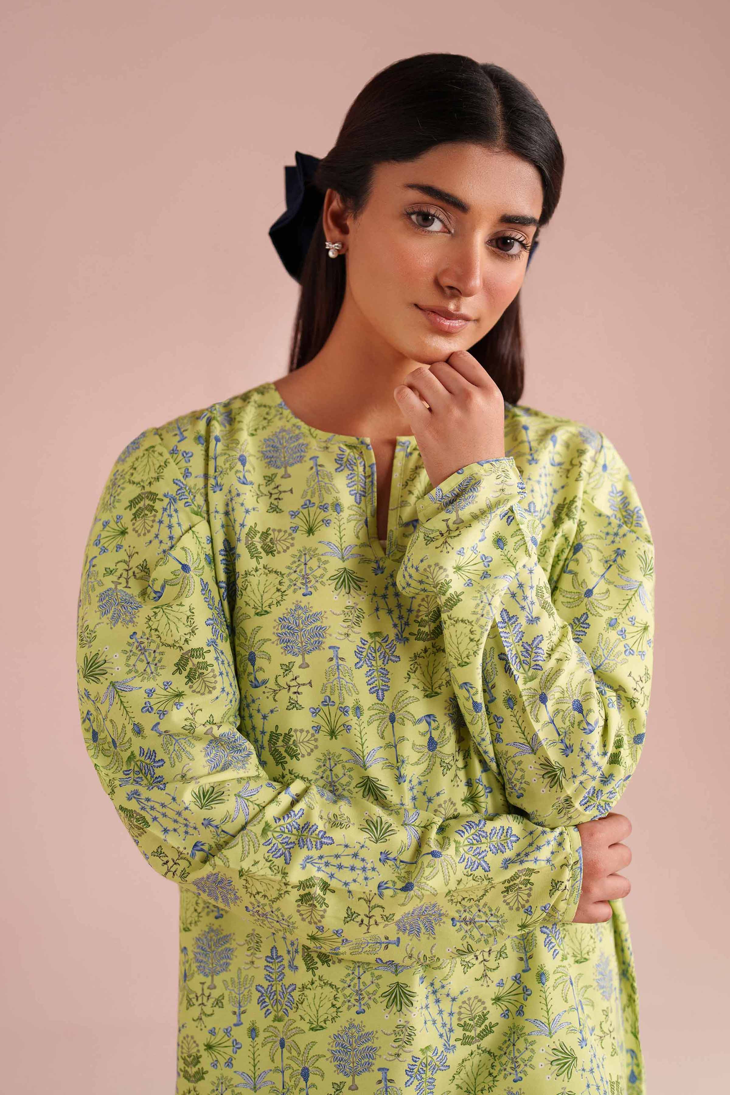 2 Piece - Printed Suit - PE26-420 for Women - Pret Collection | Nishat | Shop Online