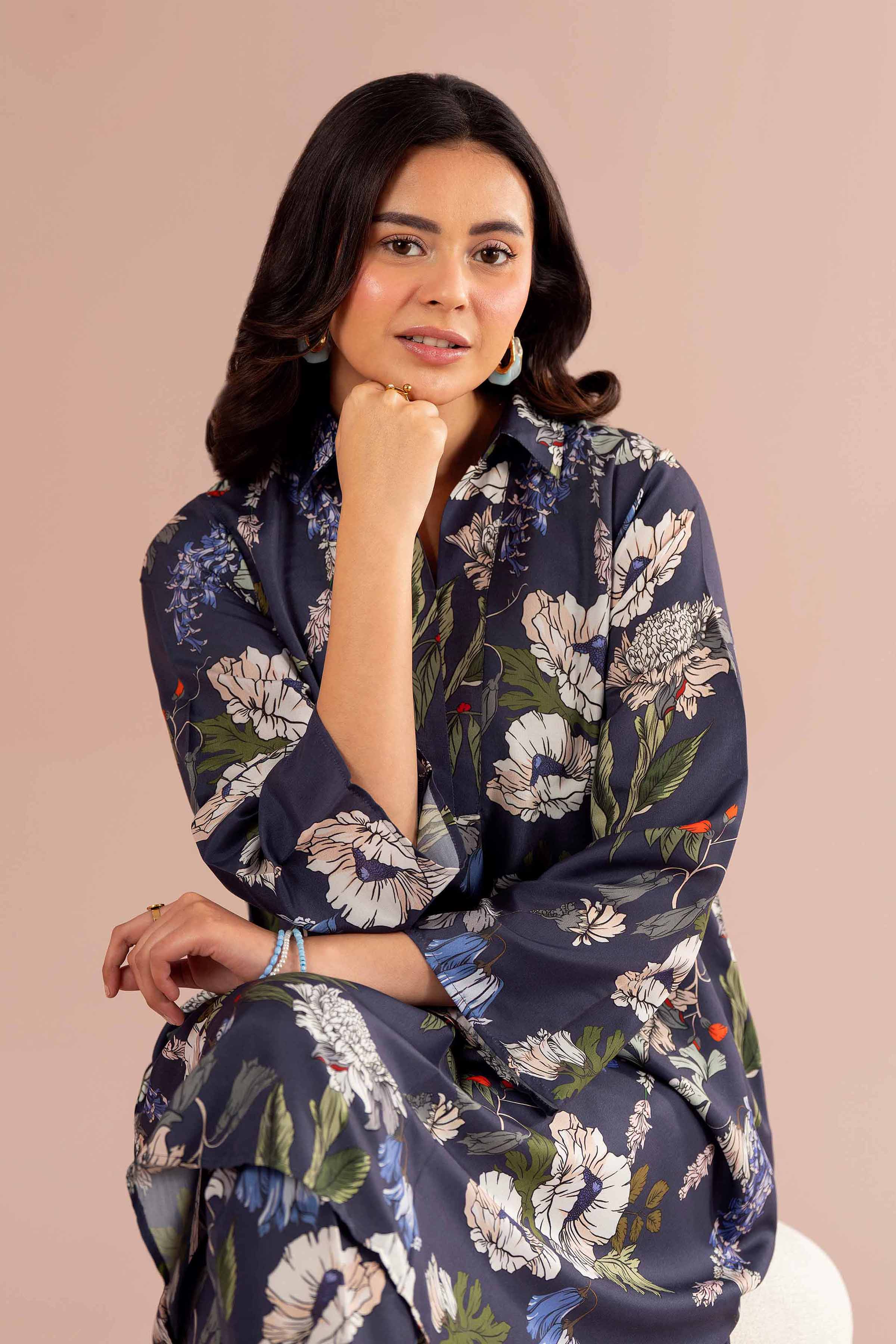 2 Piece - Printed Suit - PE26-421 for Women - Pret Collection | Nishat | Shop Online