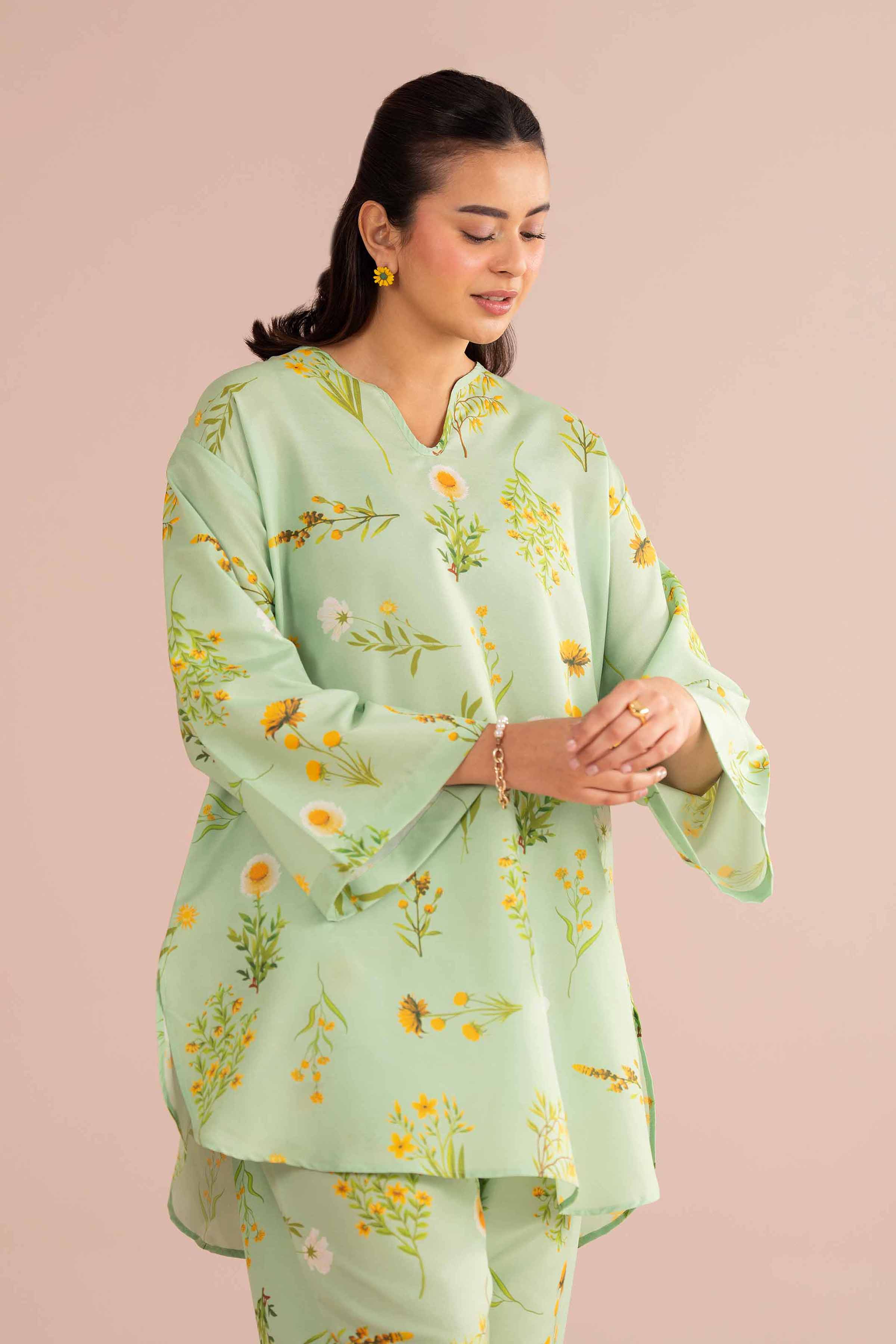 2 Piece - Printed Suit - PE26-422 for Women - Pret Collection | Nishat | Shop Online