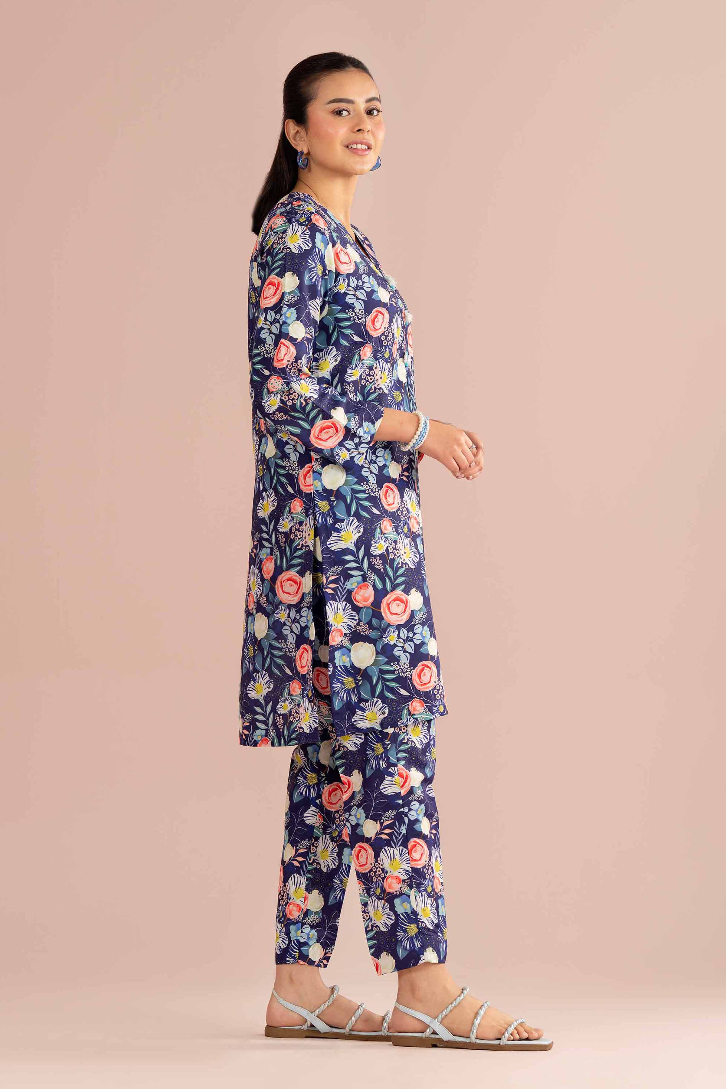 2 Piece - Printed Suit - PE26-424 for Women - Pret Collection | Nishat | Shop Online