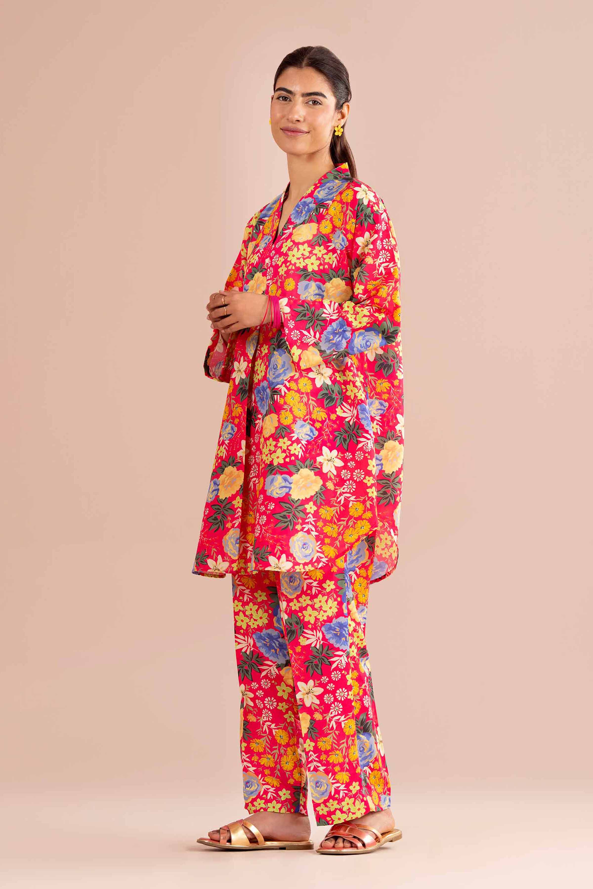 2 Piece - Printed Suit - PE26-426 for Women - Pret Collection | Nishat | Shop Online