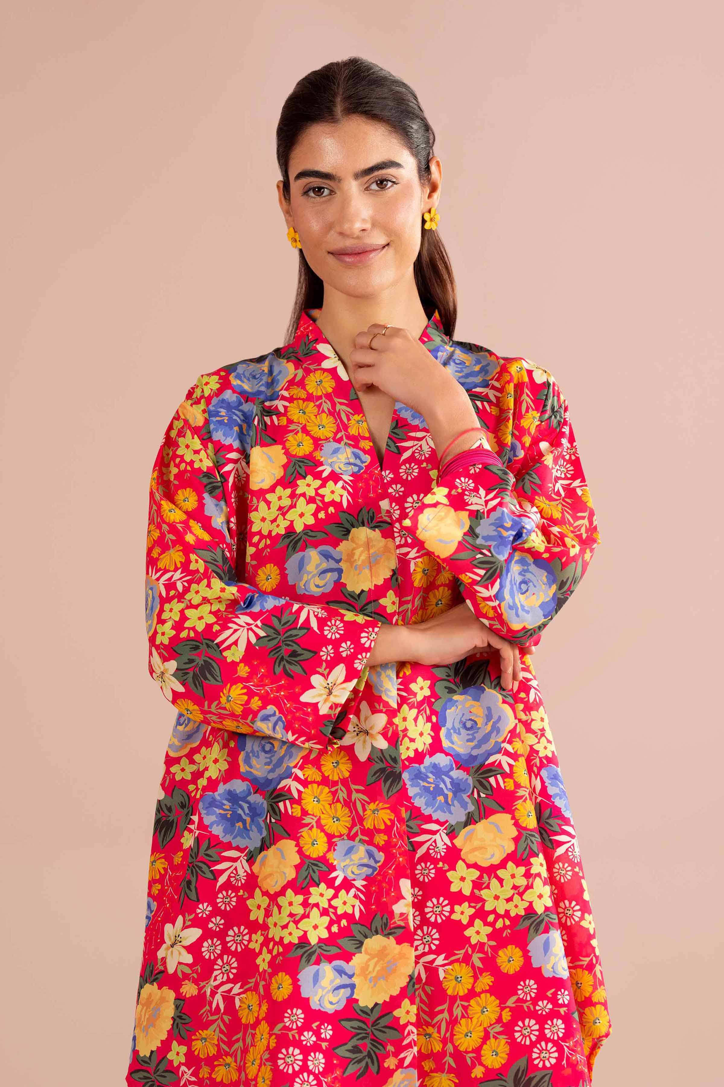 2 Piece - Printed Suit - PE26-426 for Women - Pret Collection | Nishat | Shop Online