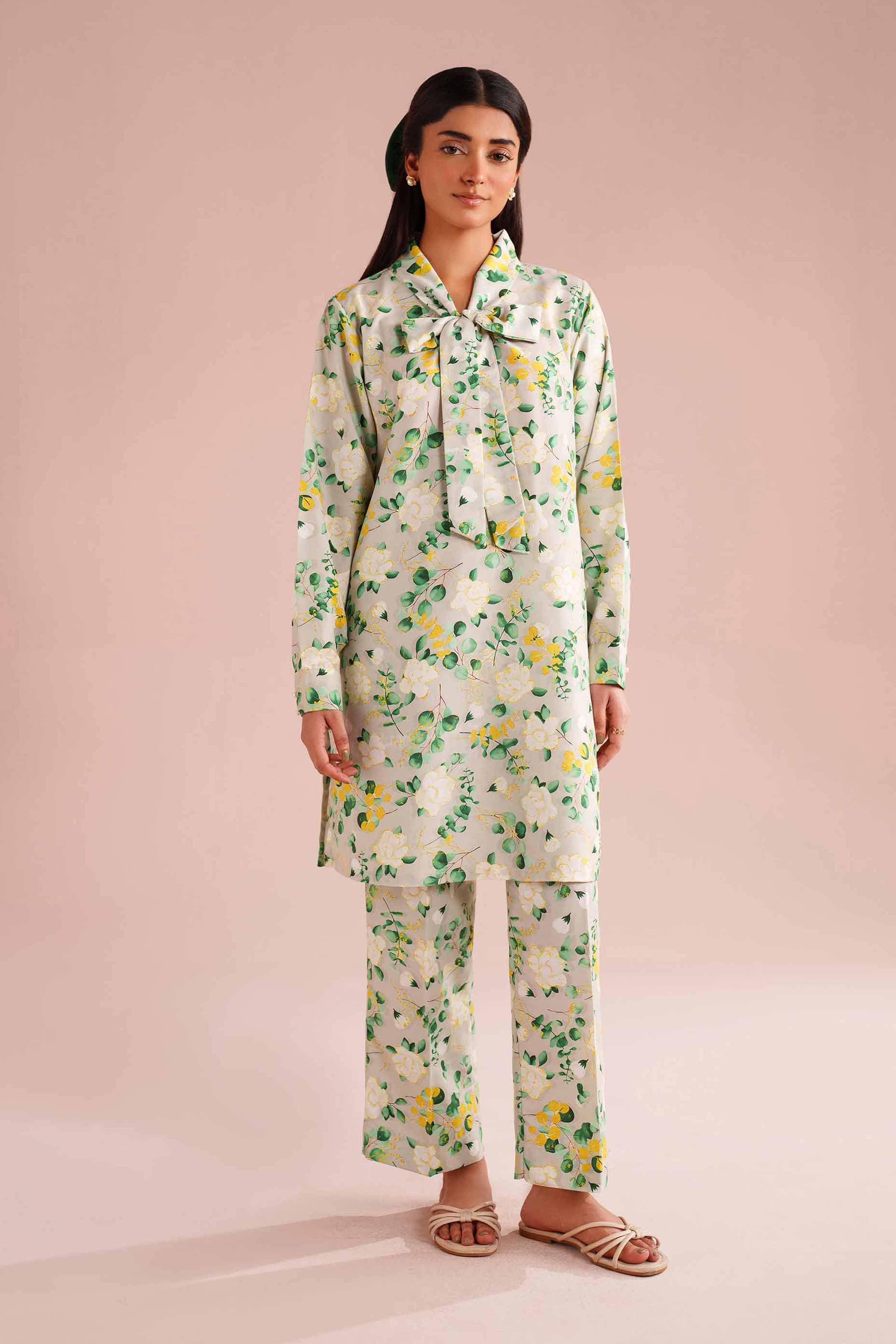 2 Piece - Printed Suit - PE26-428 for Women - Pret Collection | Nishat | Shop Online