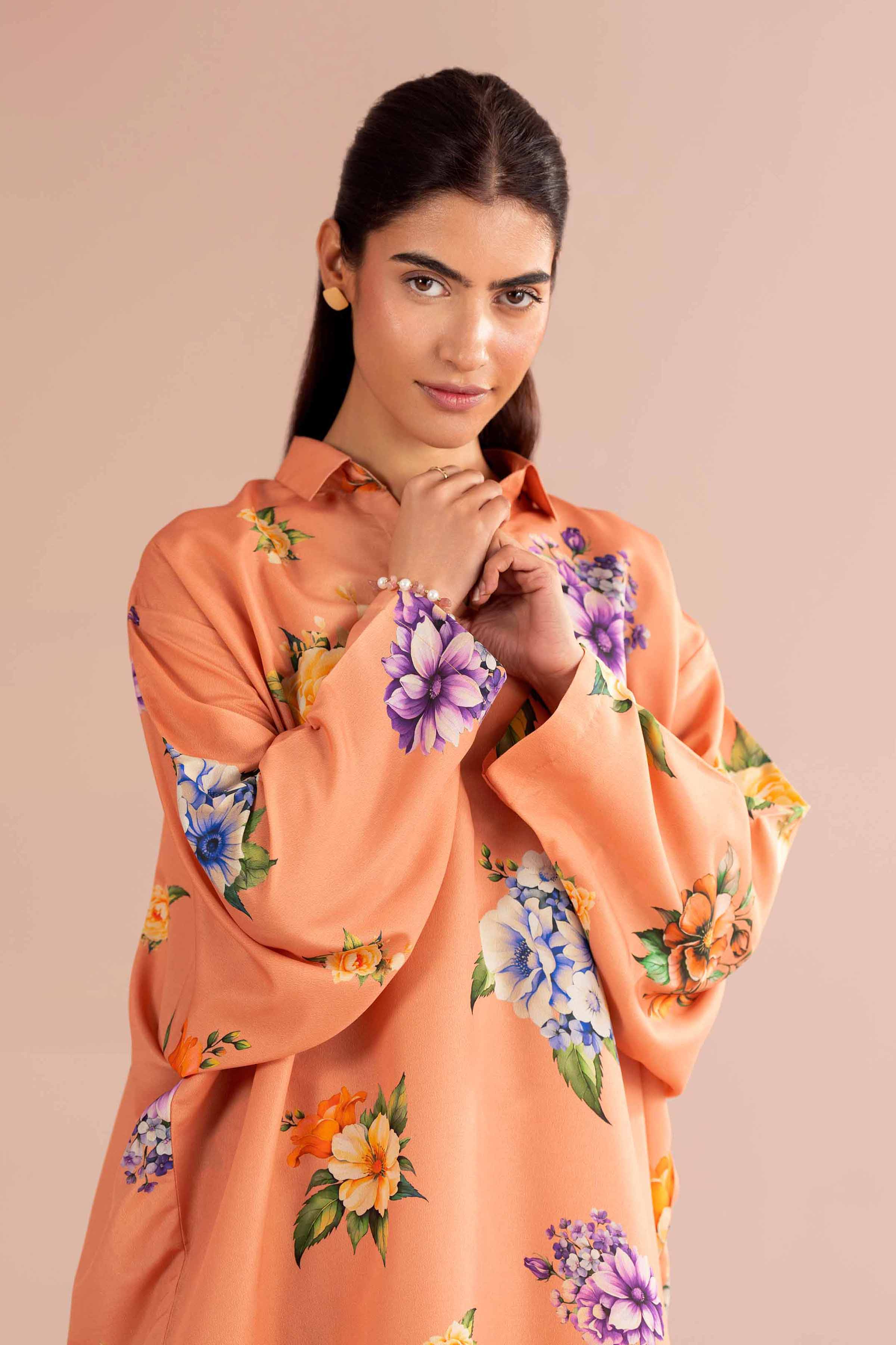 2 Piece - Printed Suit - PE26-429 for Women - Pret Collection | Nishat | Shop Online