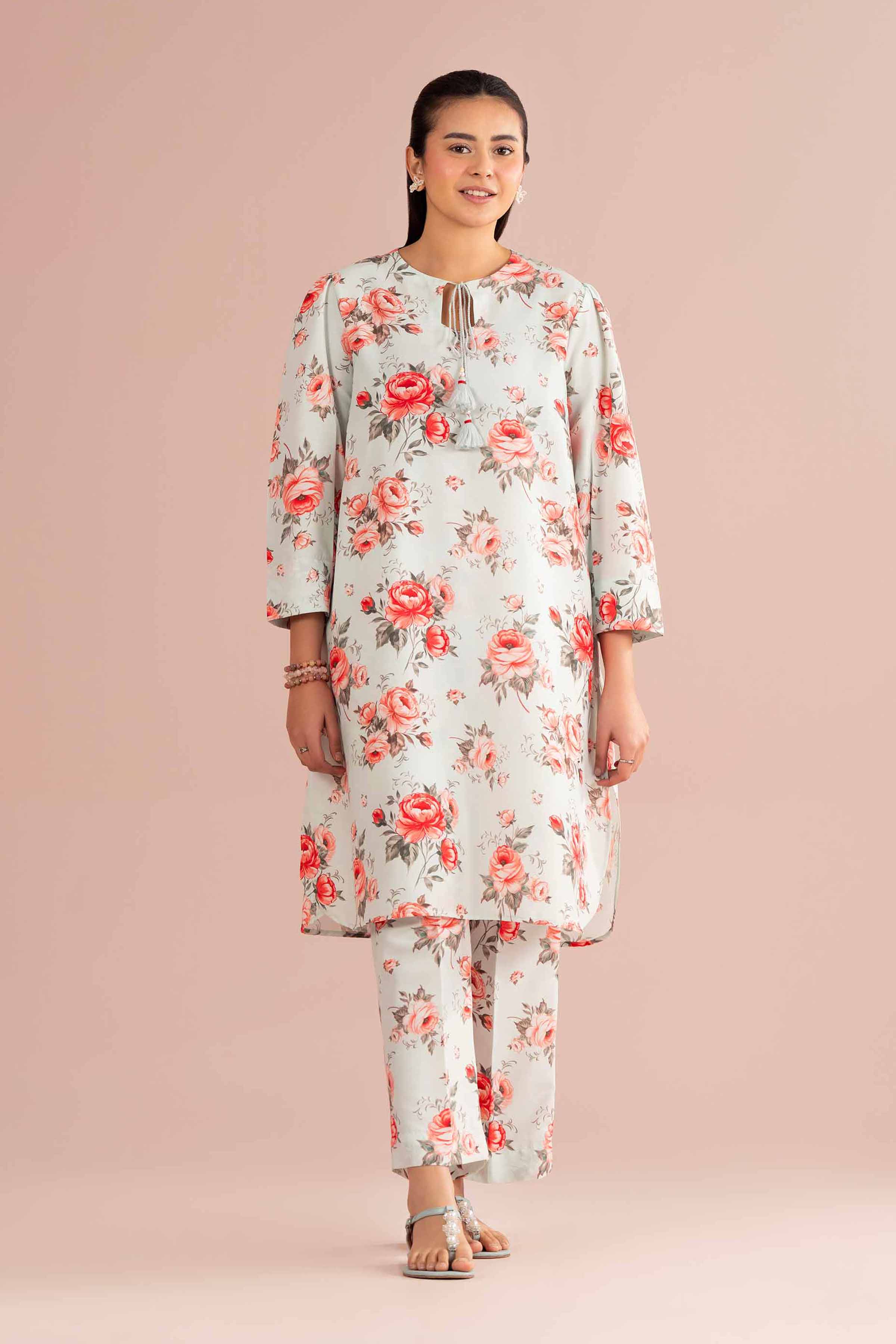 2 Piece - Printed Suit - PE26-430 for Women - Pret Collection | Nishat | Shop Online