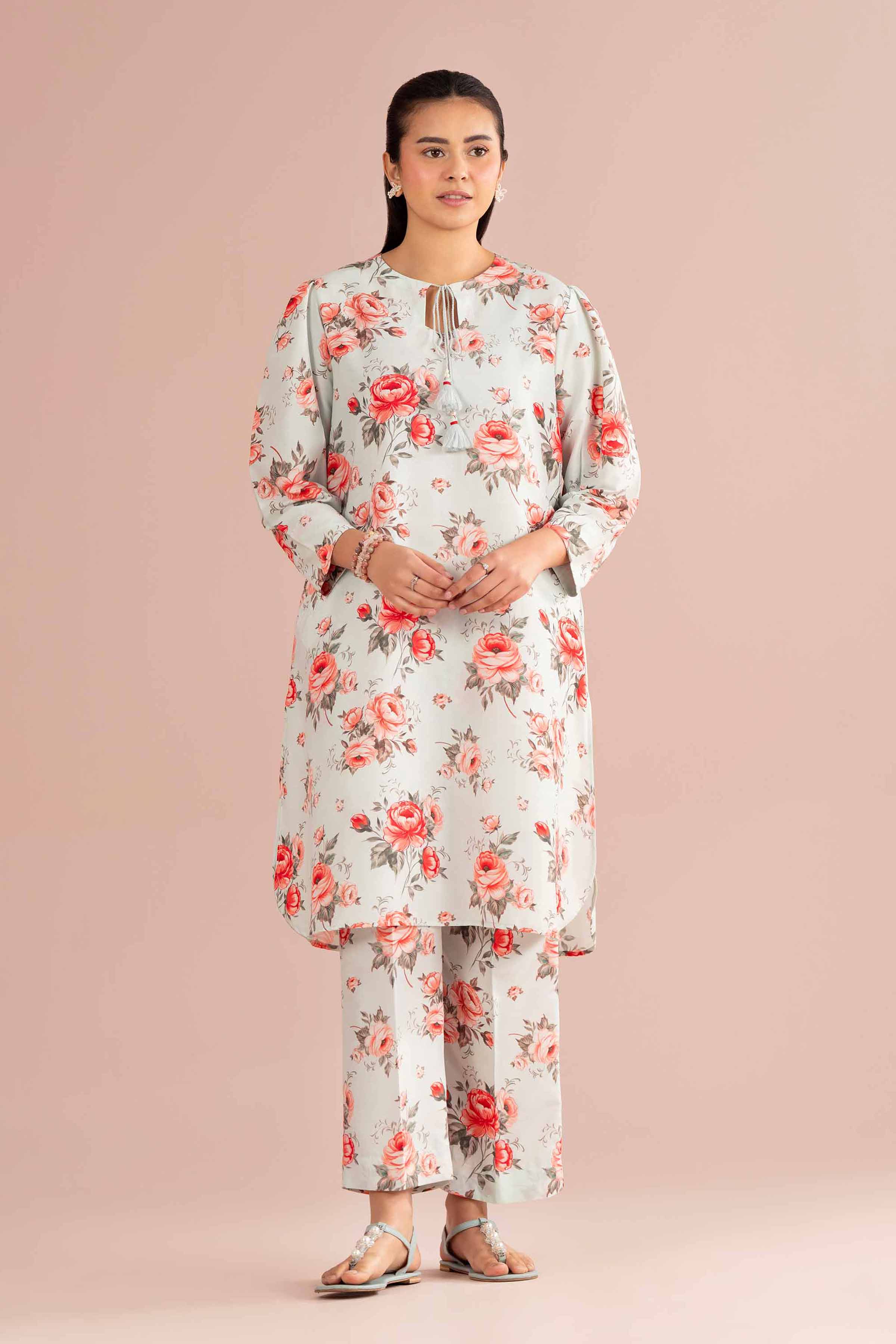 2 Piece - Printed Suit - PE26-430 for Women - Pret Collection | Nishat | Shop Online