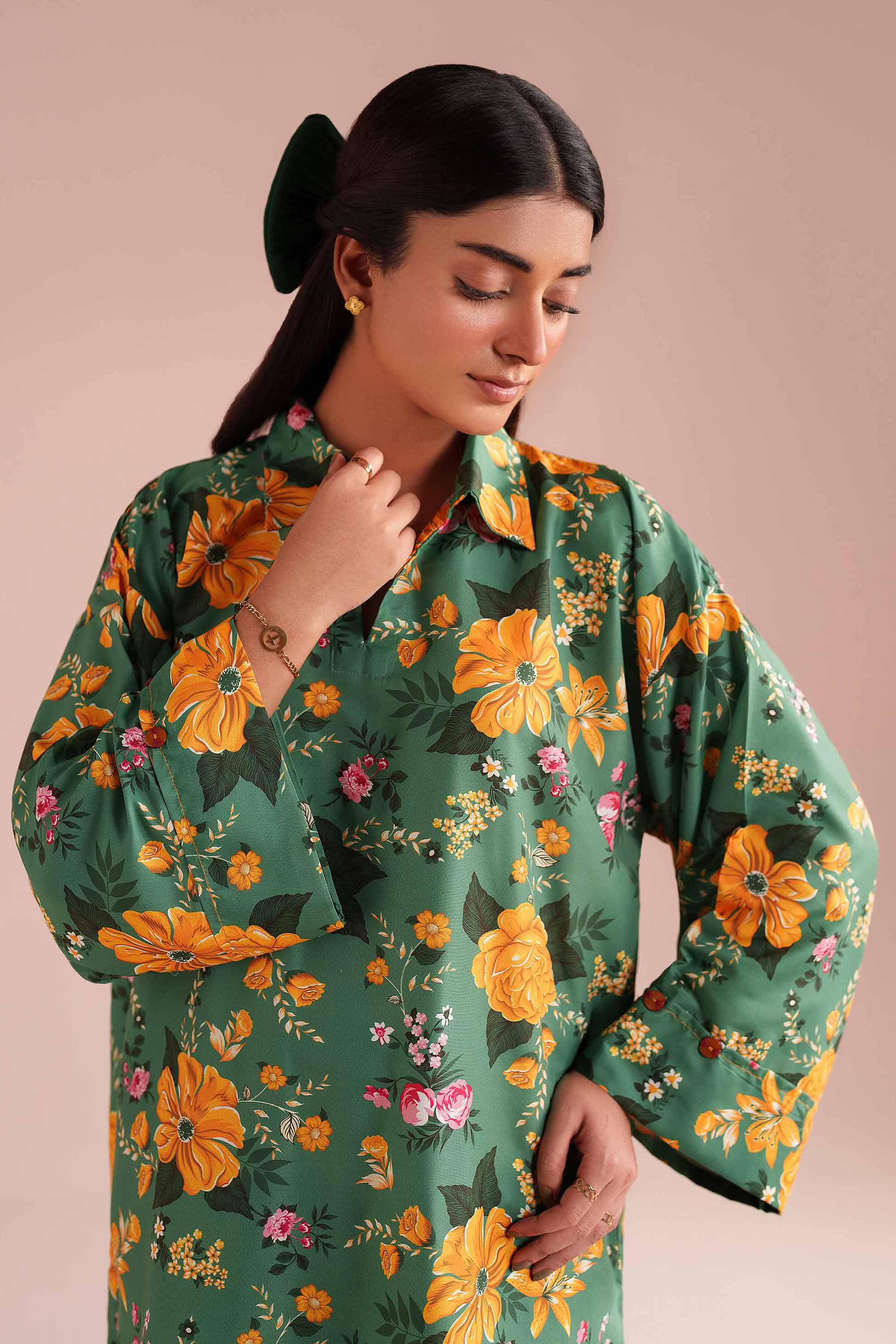 2 Piece - Printed Suit - PE26-431 for Women - Pret Collection | Nishat | Shop Online