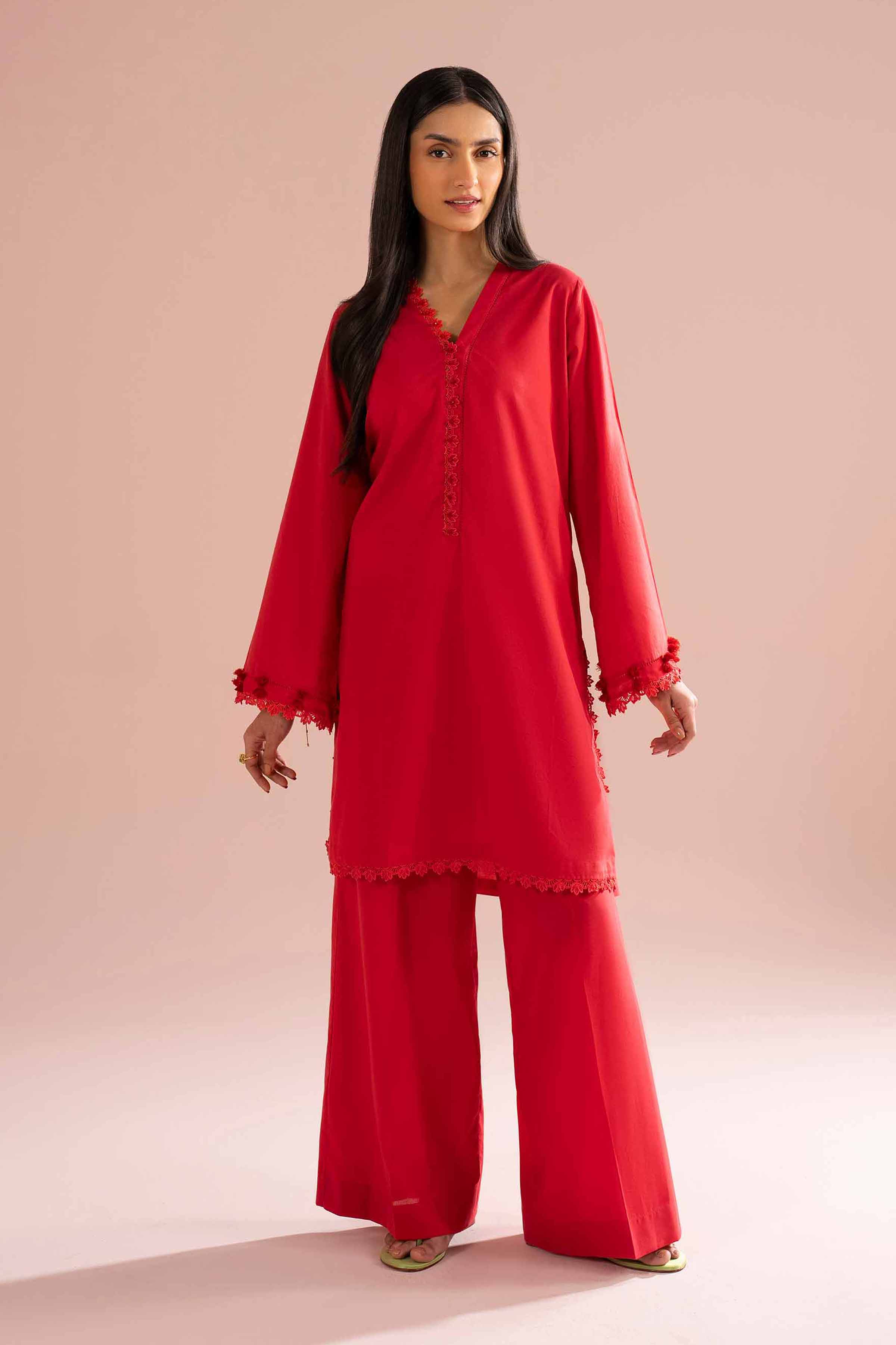 2 Piece - Basic Suit - PE26-44 for Women - Pret Collection | Nishat | Shop Online