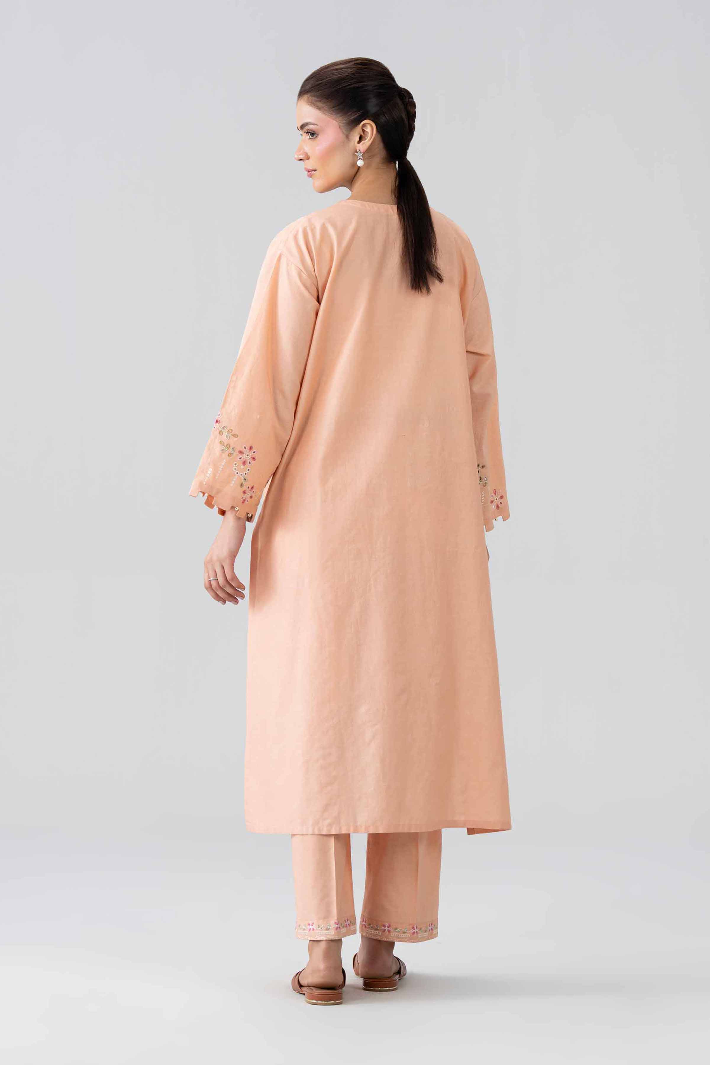 2 Piece - Embroidered Suit - PE26-457