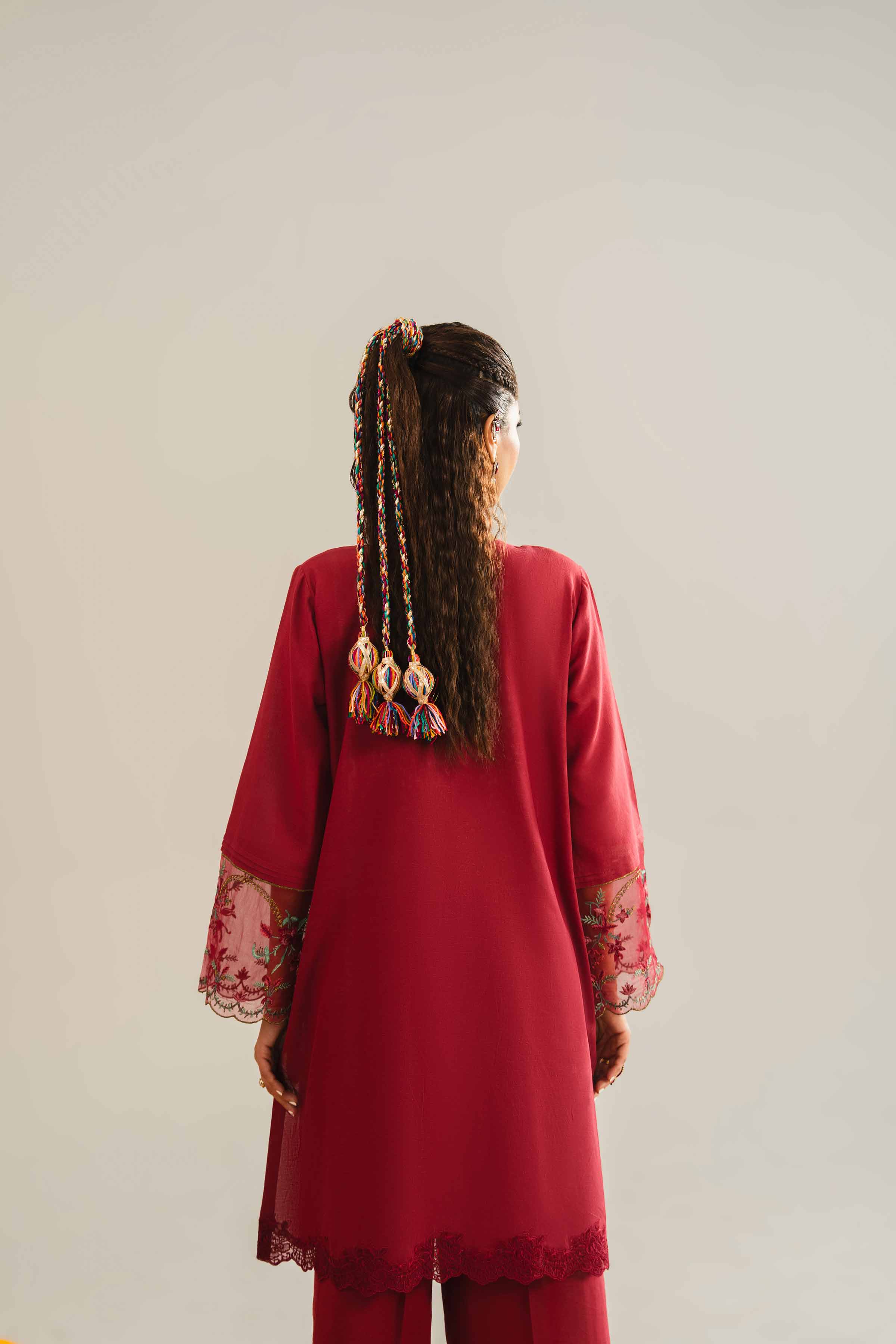 2 Piece - Embroidered Suit - PE26-46