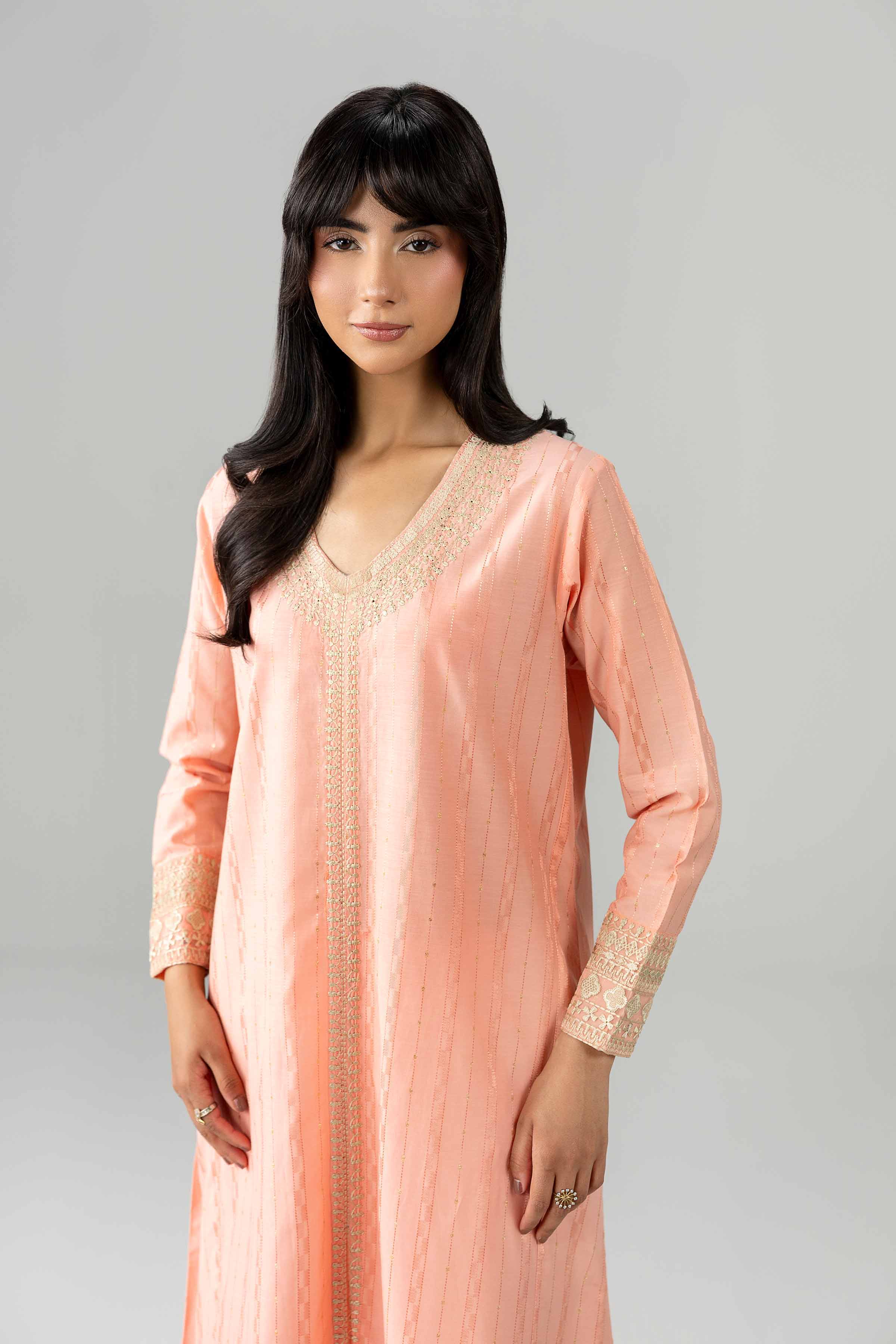 2 Piece - Embroidered Suit - PE26-462