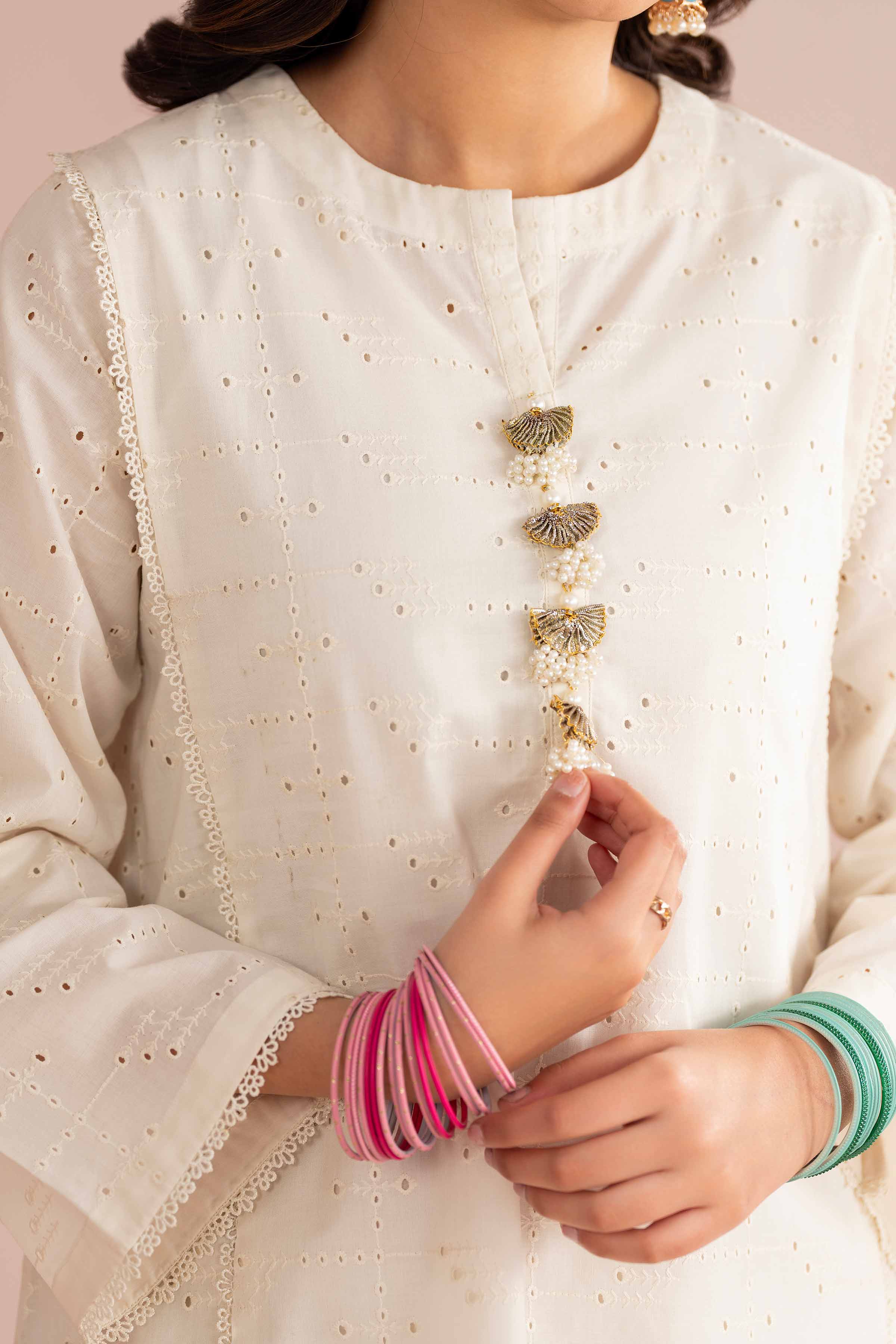 2 Piece - Embroidered Suit - PE26-472 for Women - Pret Collection | Nishat | Shop Online