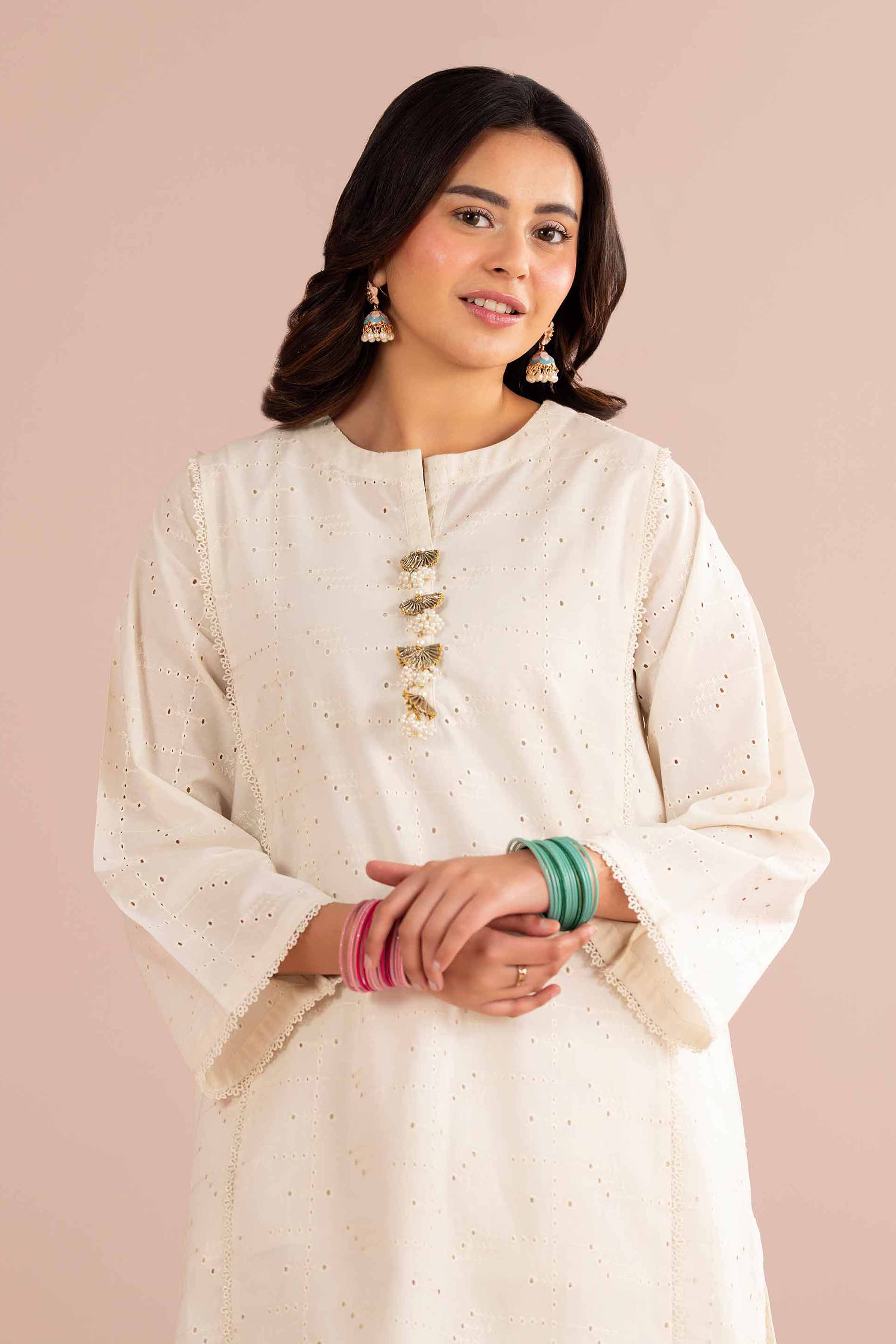 2 Piece - Embroidered Suit - PE26-472 for Women - Pret Collection | Nishat | Shop Online
