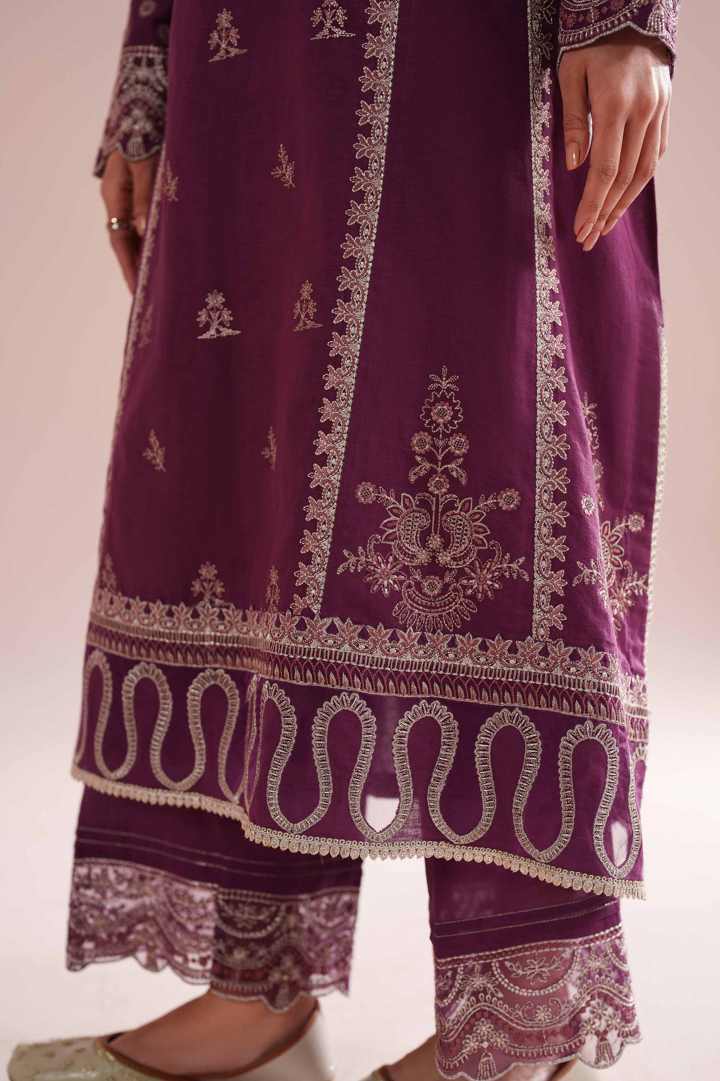 2 Piece - Embroidered Suit - PE26-49 for Women - Pret Collection | Nishat | Shop Online