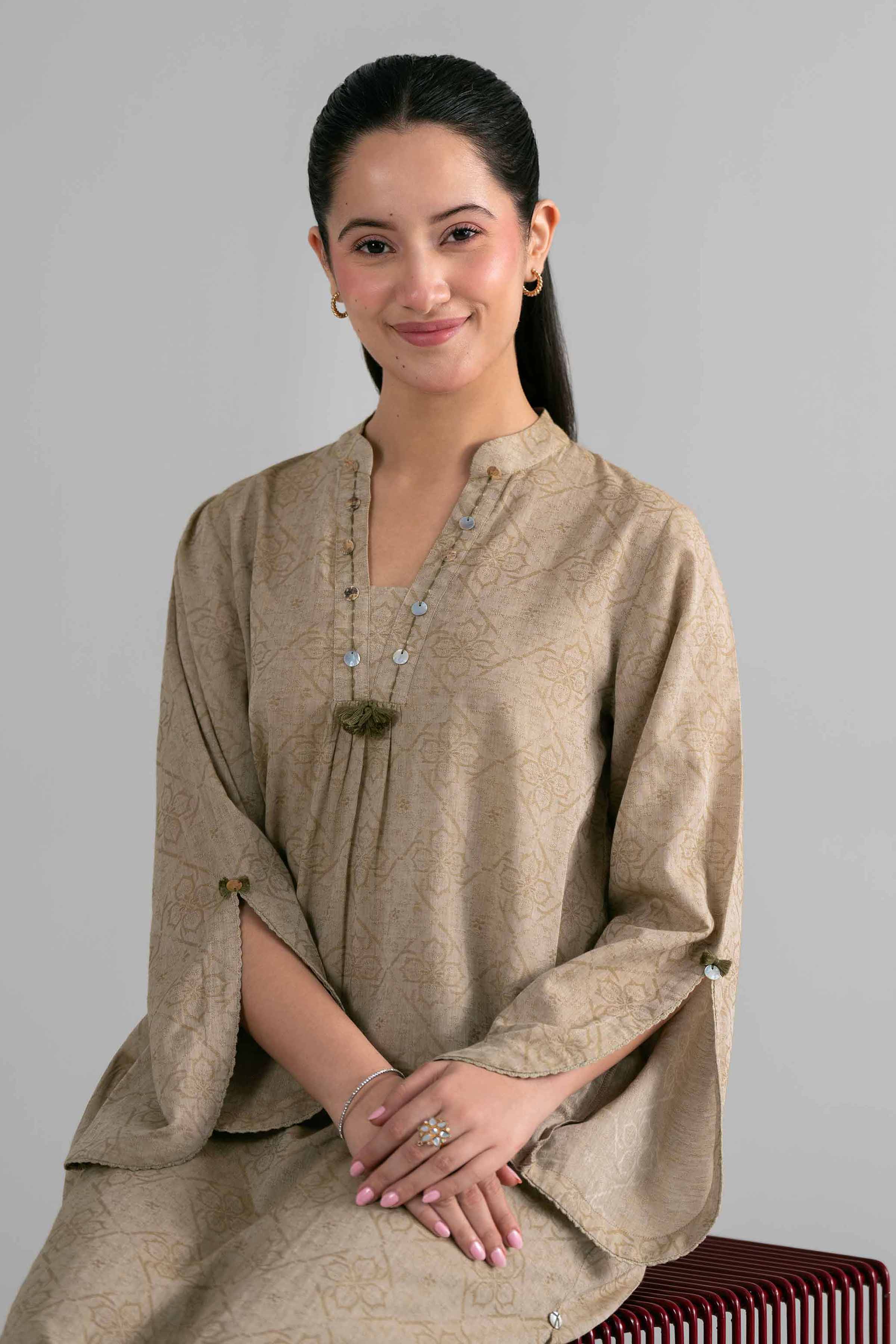 2 Piece - Printed Suit - PE26-531