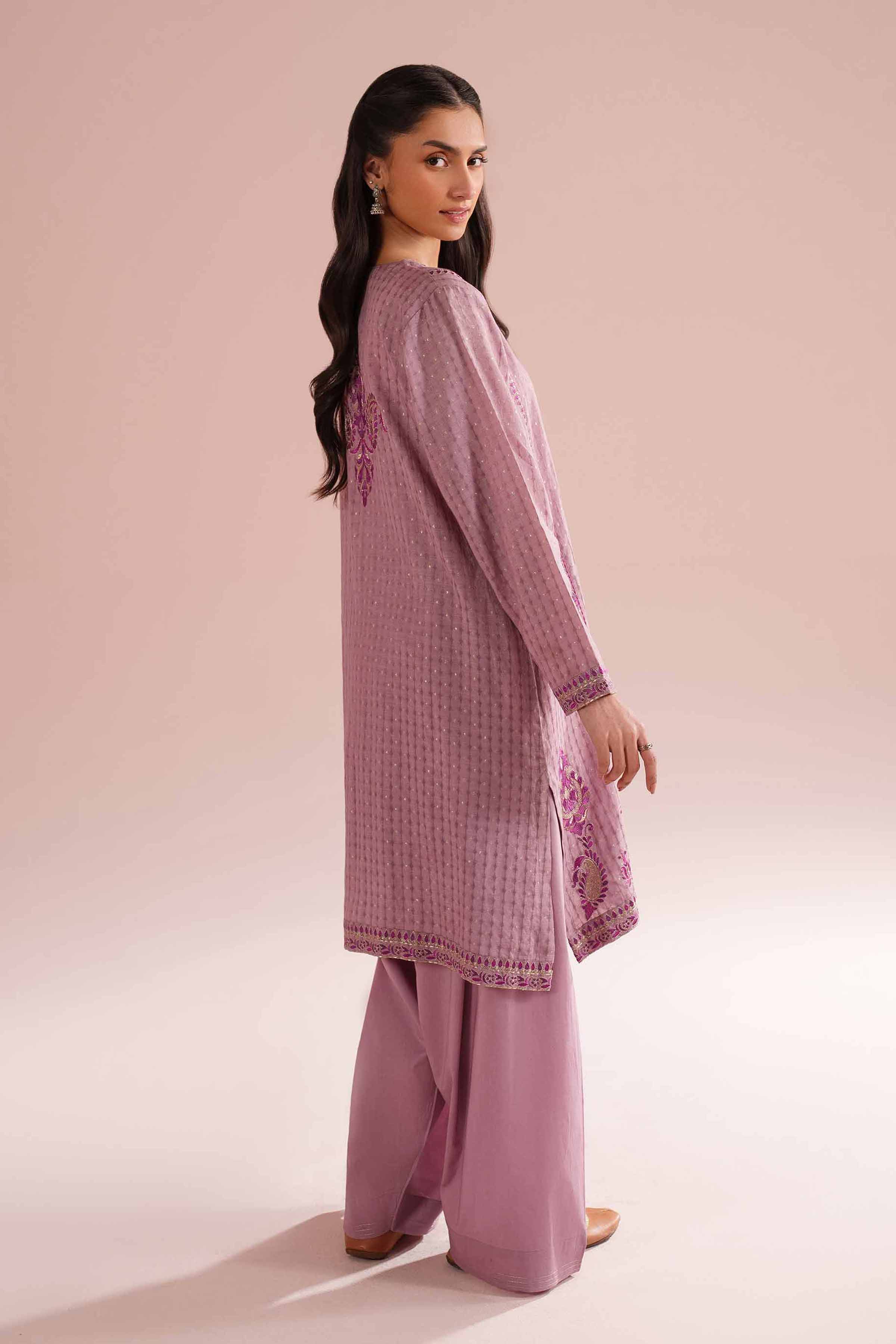 2 Piece - Embroidered Suit - PE26-58