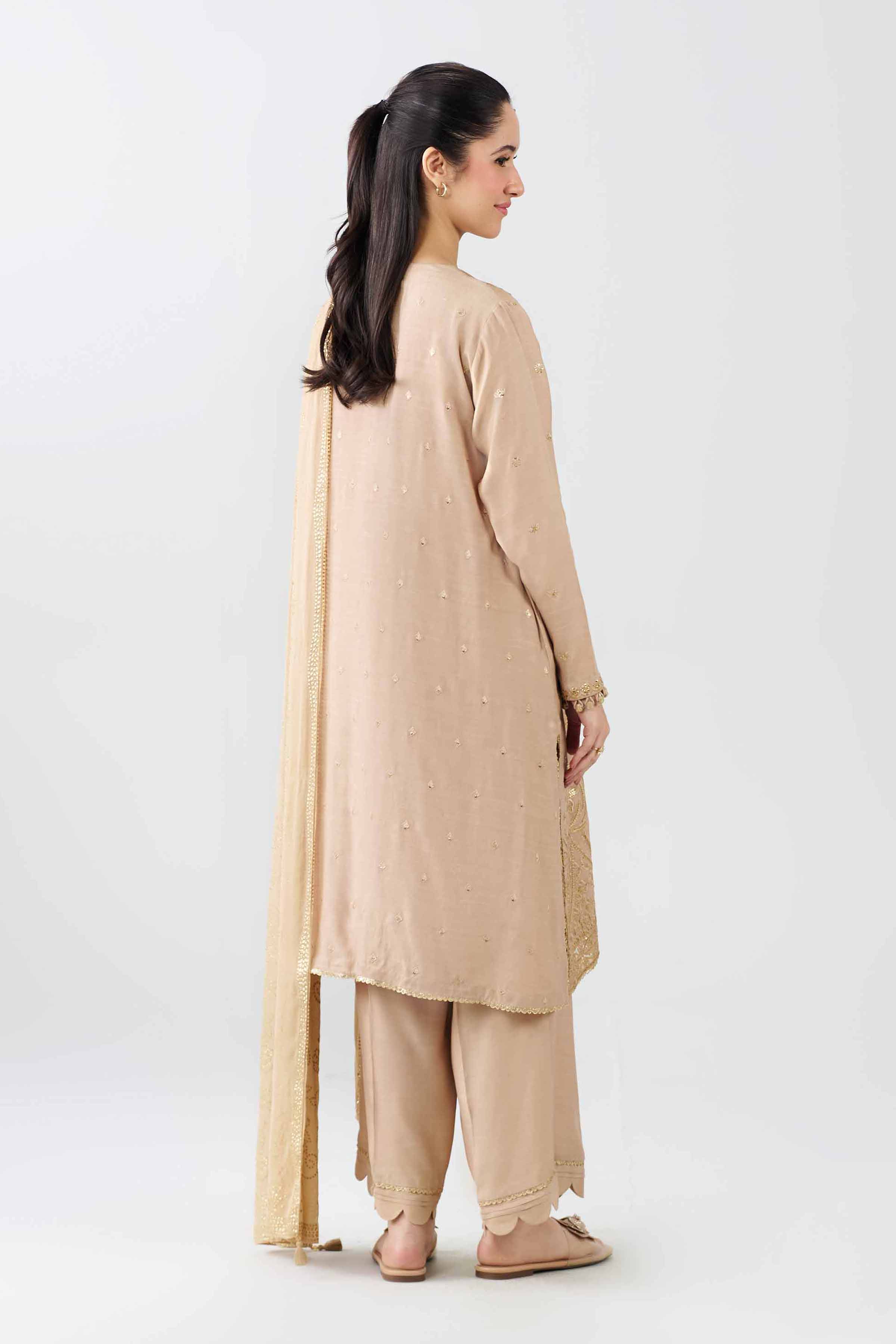 3 Piece - Embroidered Suit - PE26-600